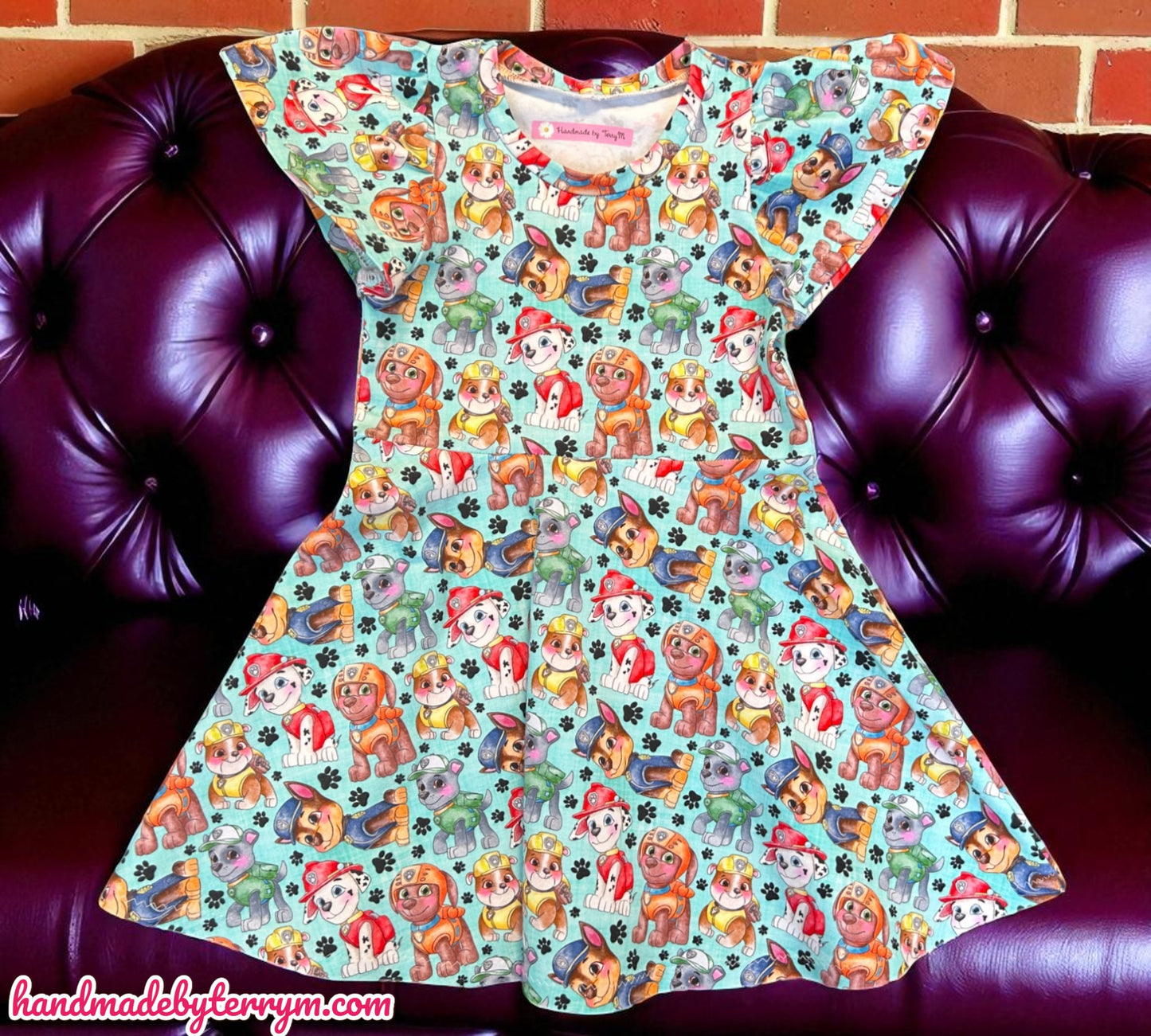 Puppies on Patrol Dress - Size 3