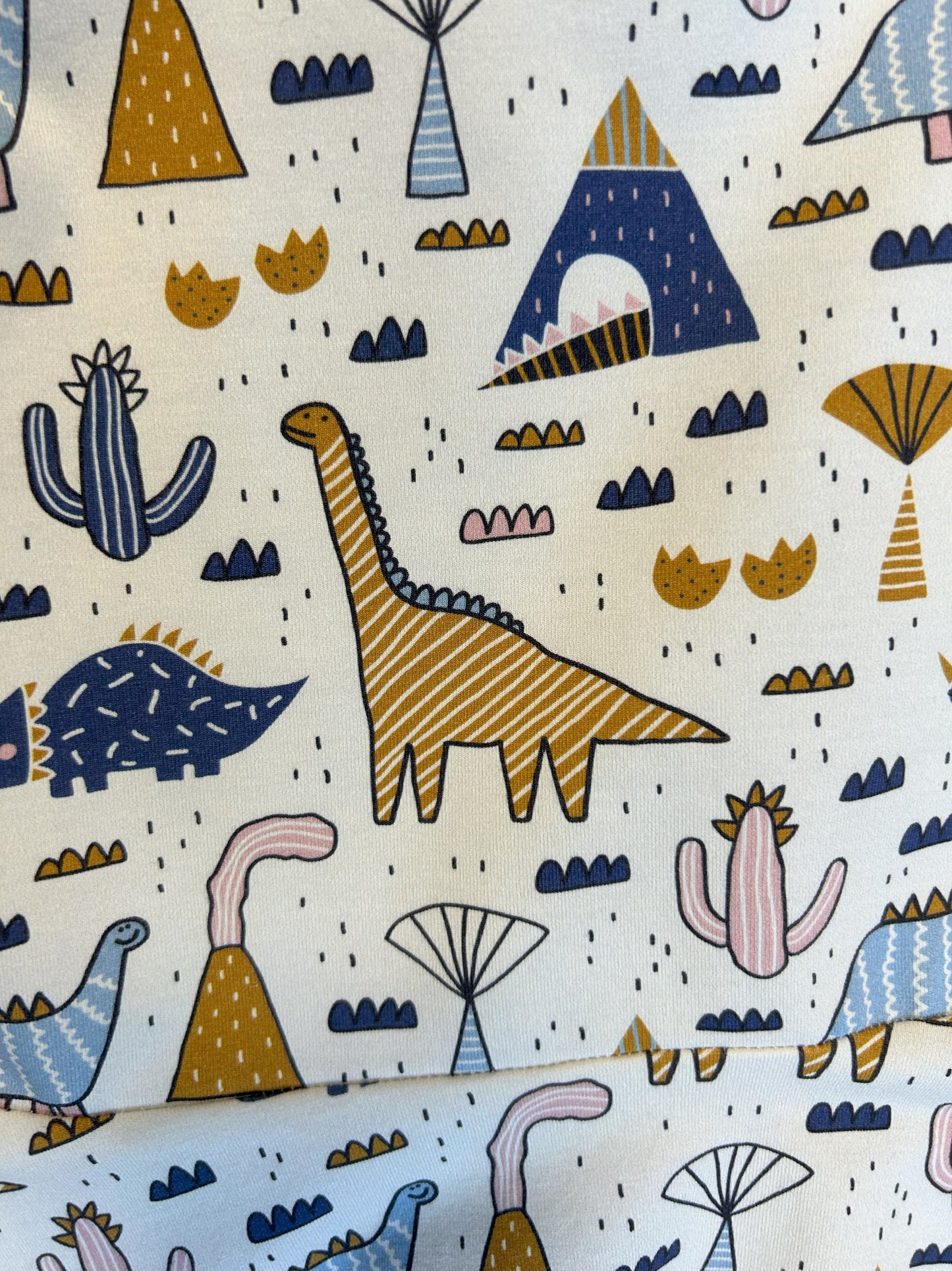 Scandi Dinosaur Dress - Size 6