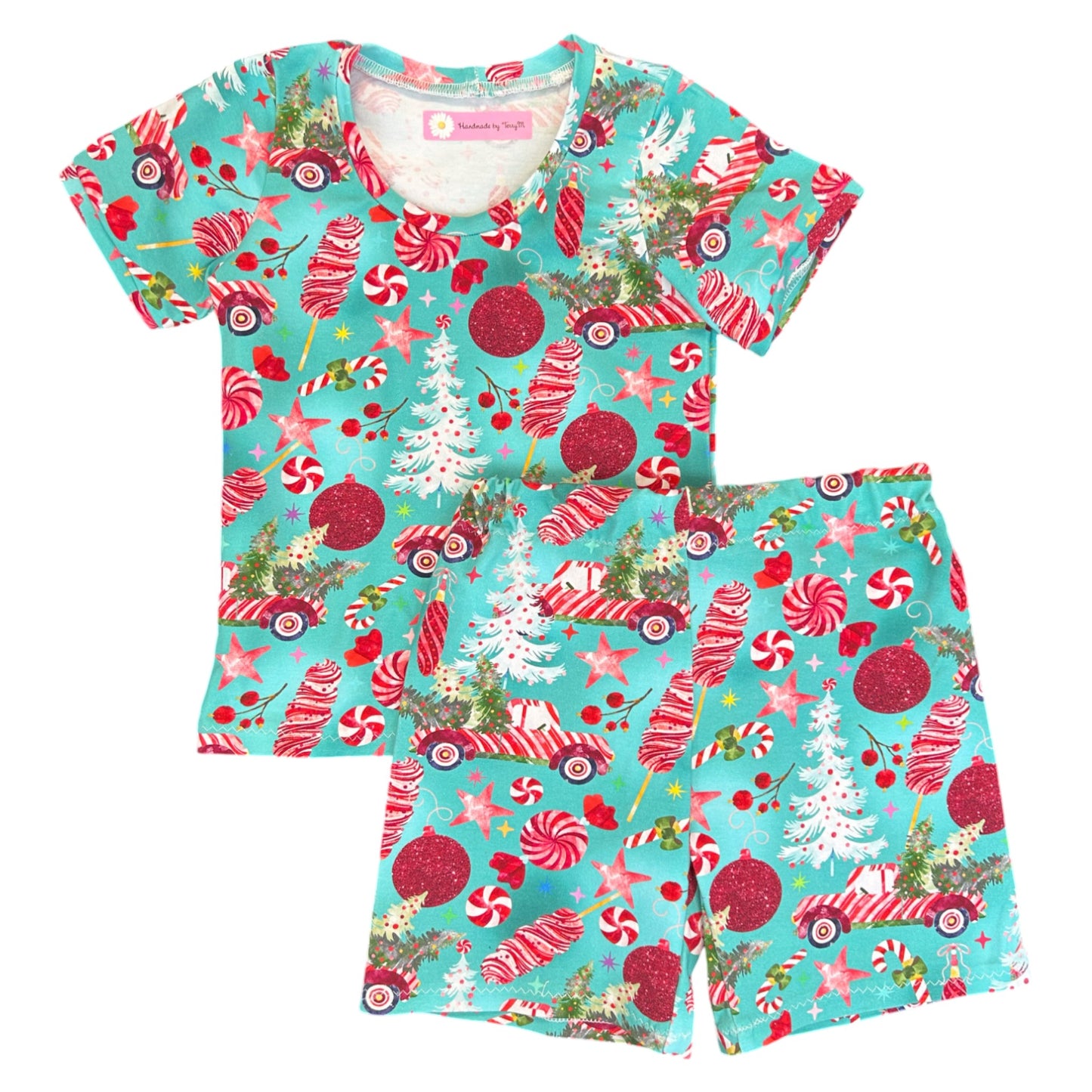 Xmas Ute T-Shirt & Shorts -Size 3