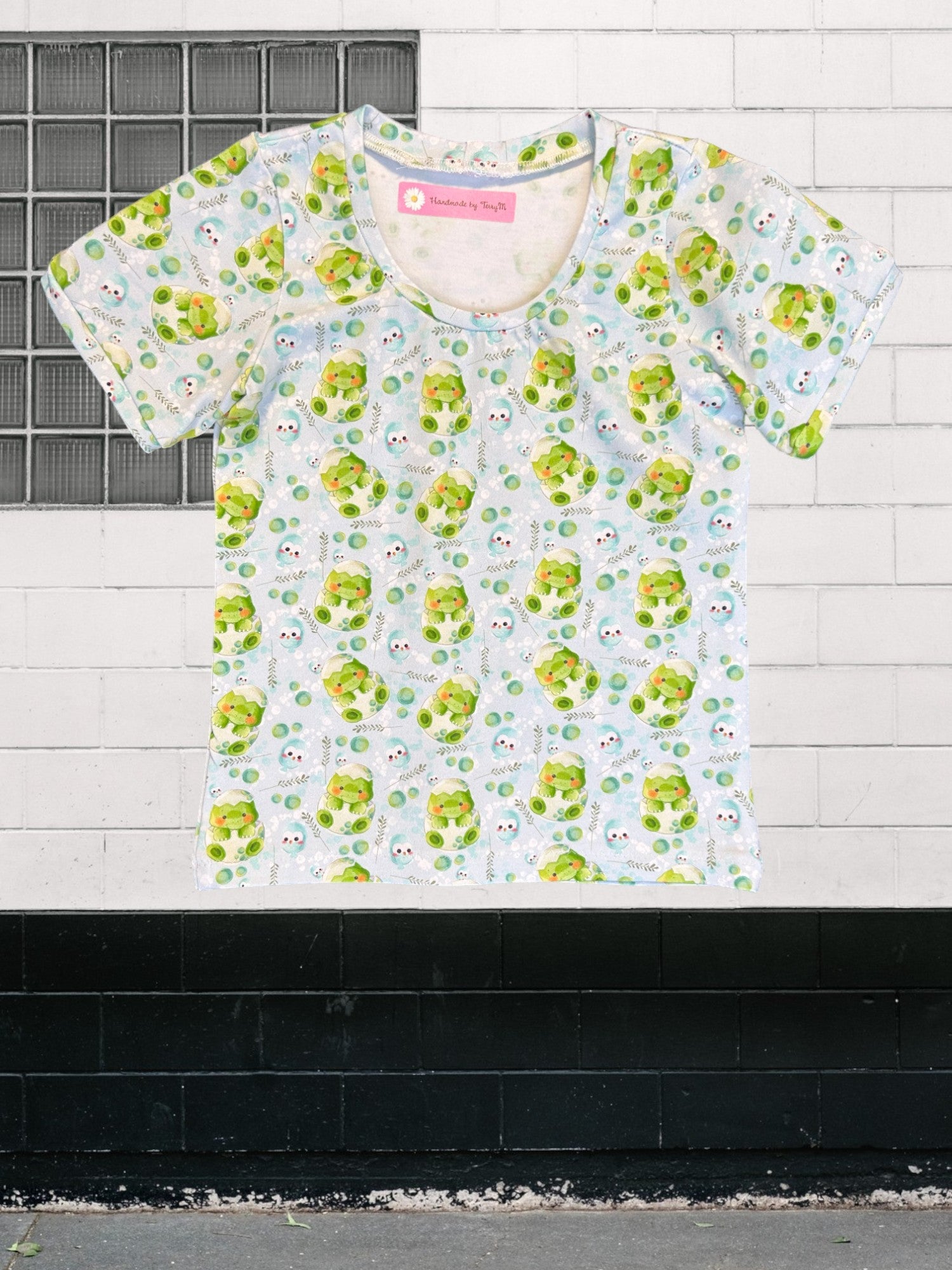 “Baby dinosaur toddler outfit – size 3”
“Handmade dino T shirt and shorts set”