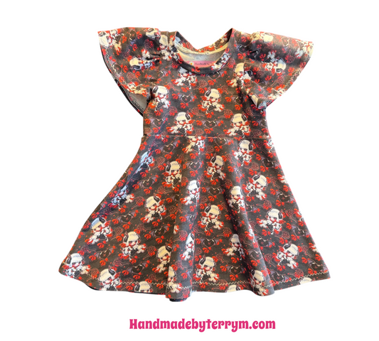 (0765) Devil Girl Dress - Size 1
