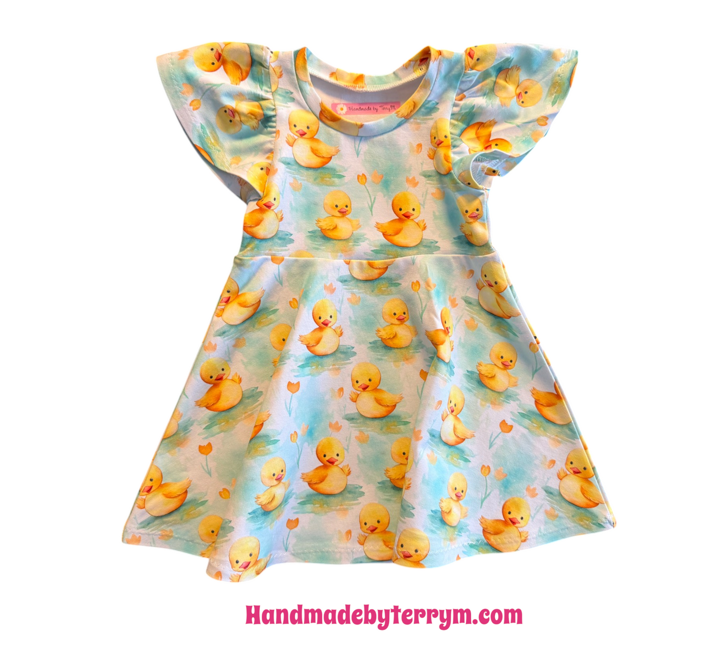 (1670) Duckling Dress - Size 1