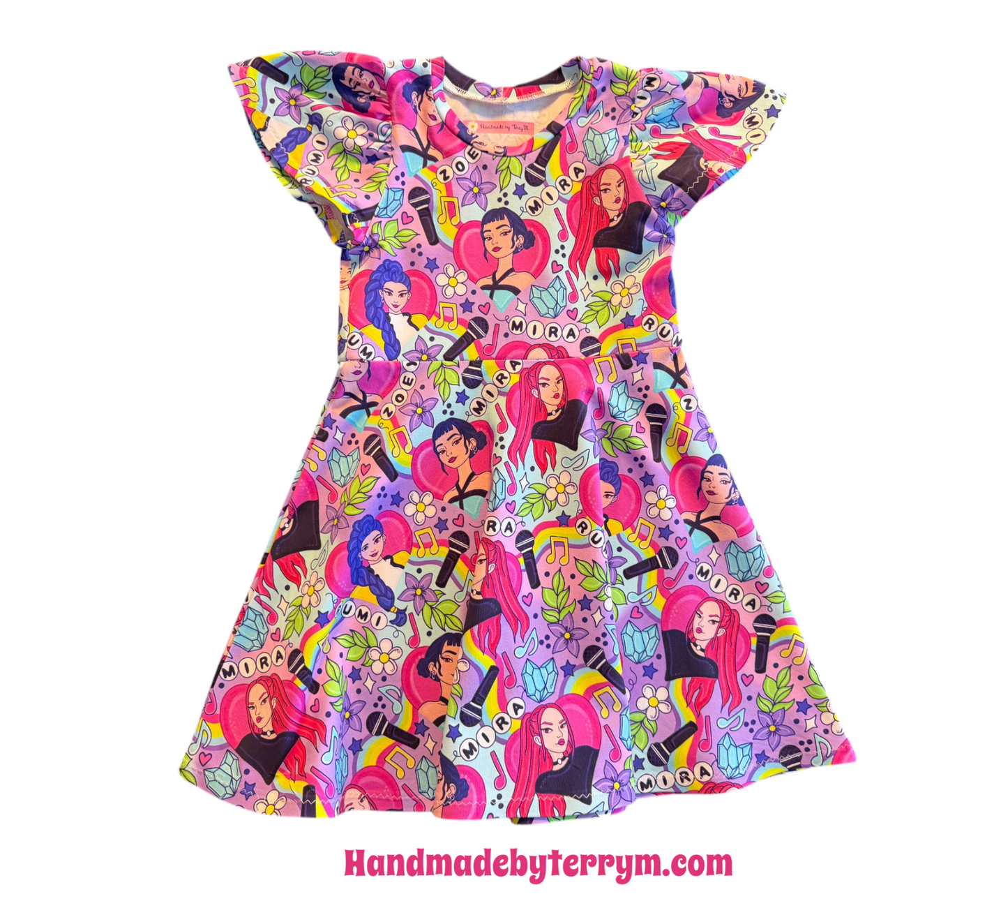 (1659) KPop Dress - Size 5