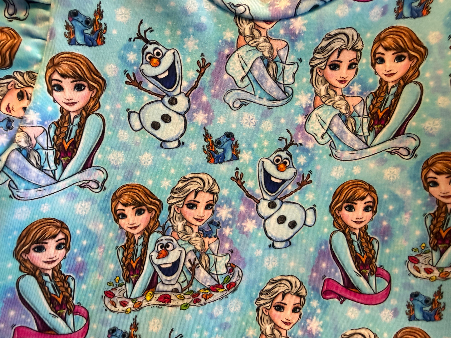 (1657) Ice Princess Dress - Size 5