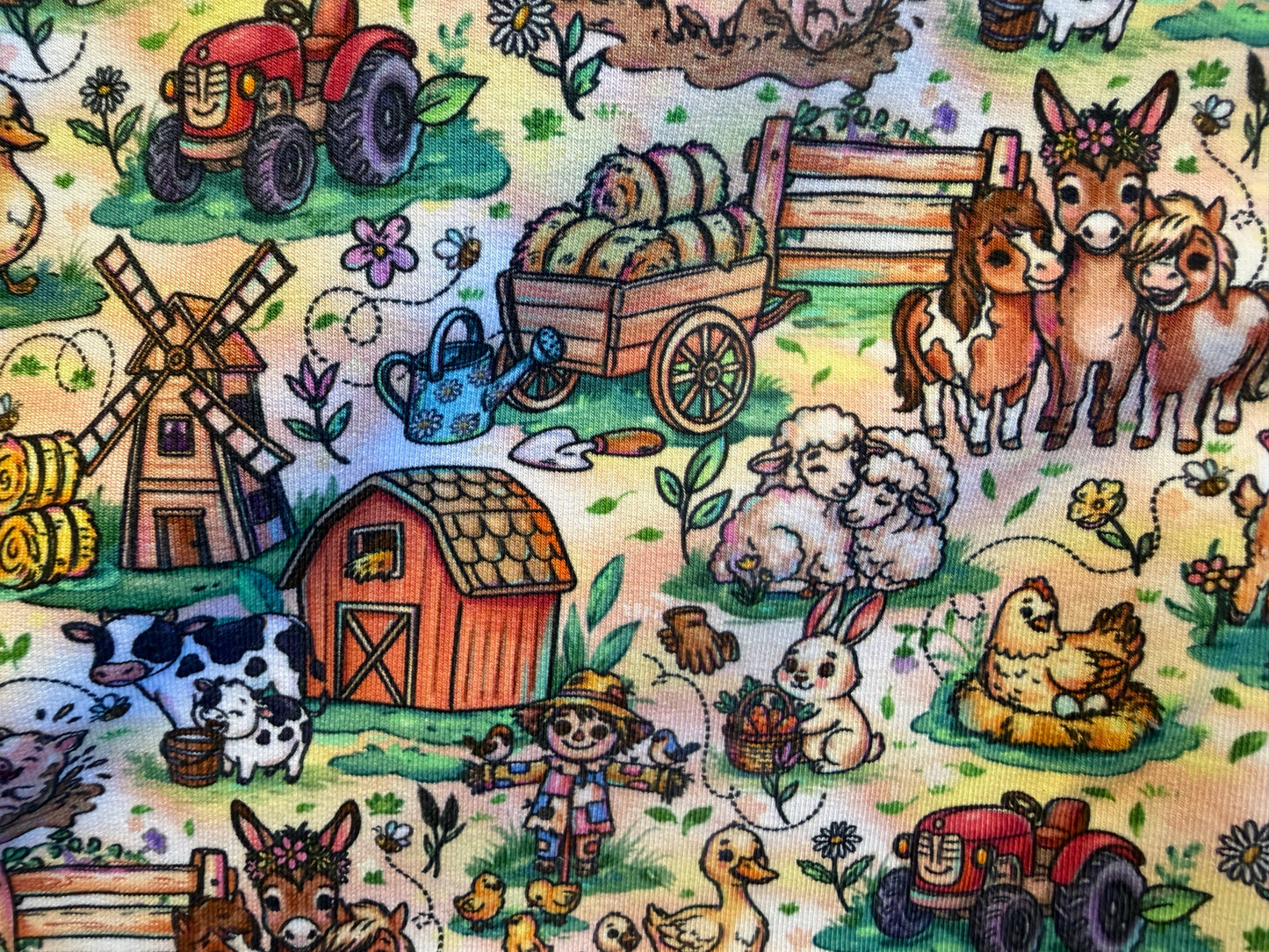 (1690) Farm Animal Jumper - Size 2