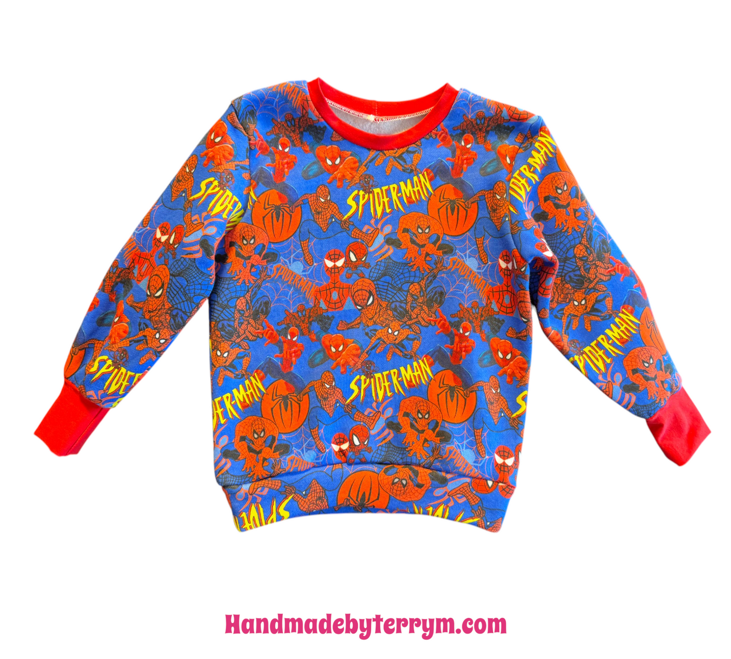 (1705) Spiderdude Jumper - Size 4