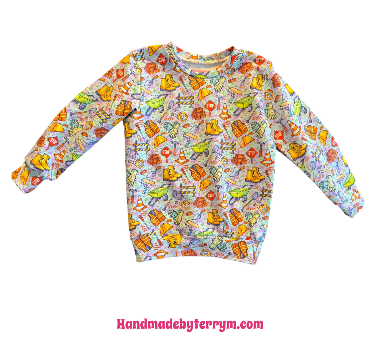 (1687) Construction Site Jumper - Size 4