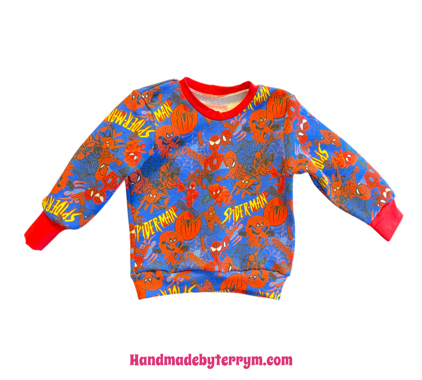 (1703) Spiderdude Jumper - Size 2