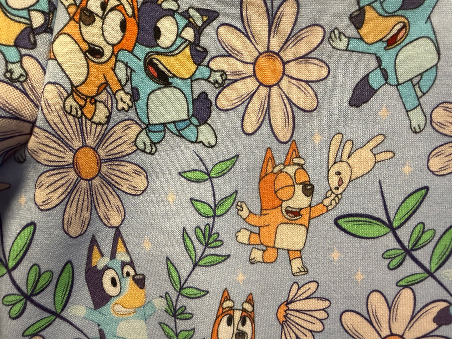 (1699) Blue Dog and Friends Jumper - Size 1