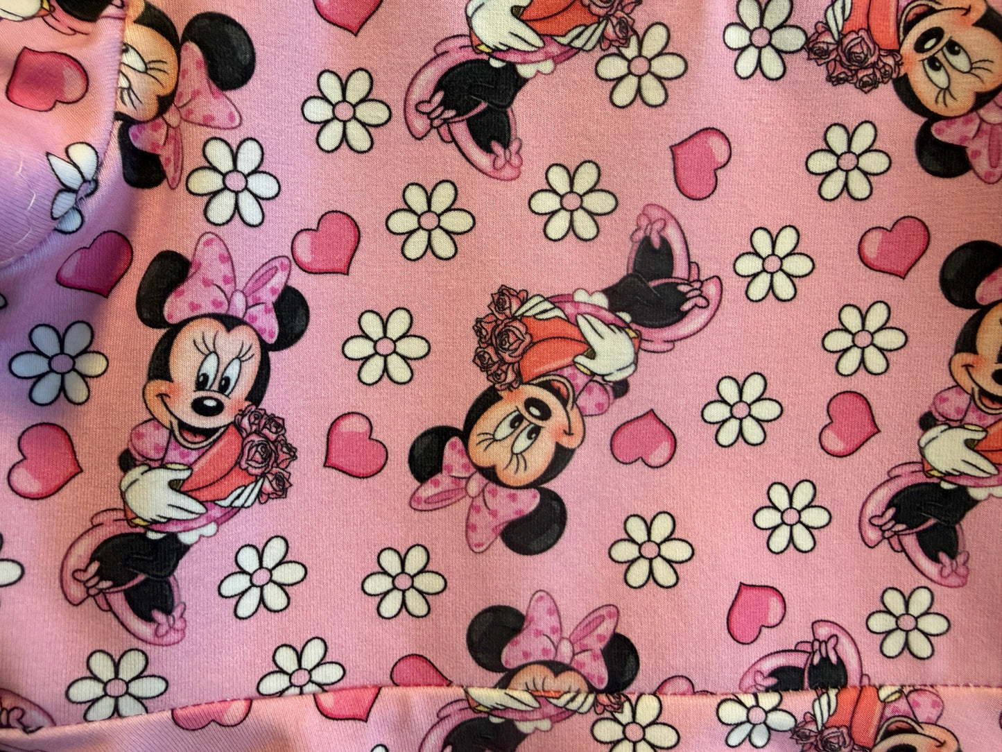 Pink mouse girls dress size 2”
“Handmade mouse print kids dress

