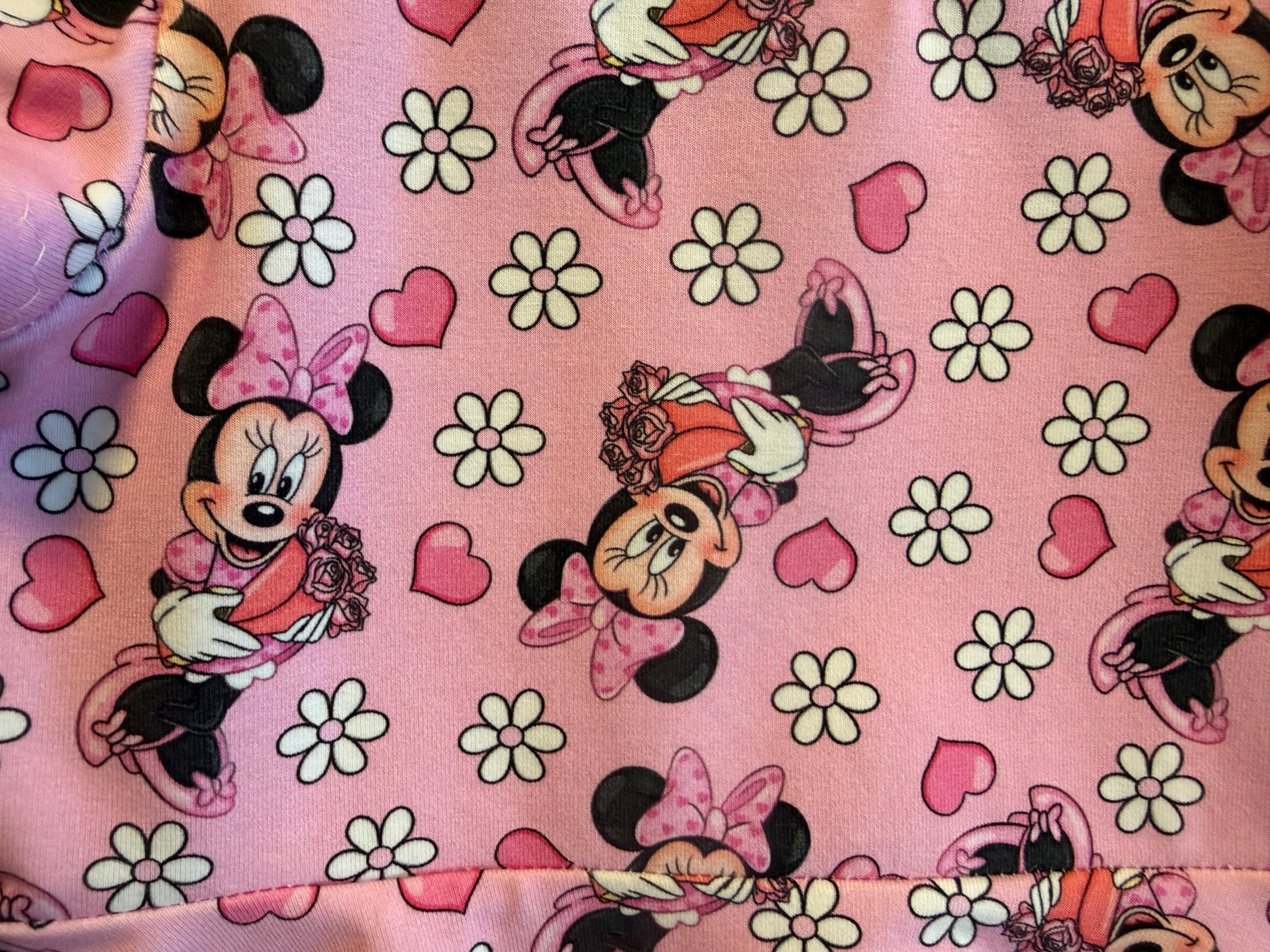 Pink mouse girls dress size 2”
“Handmade mouse print kids dress
