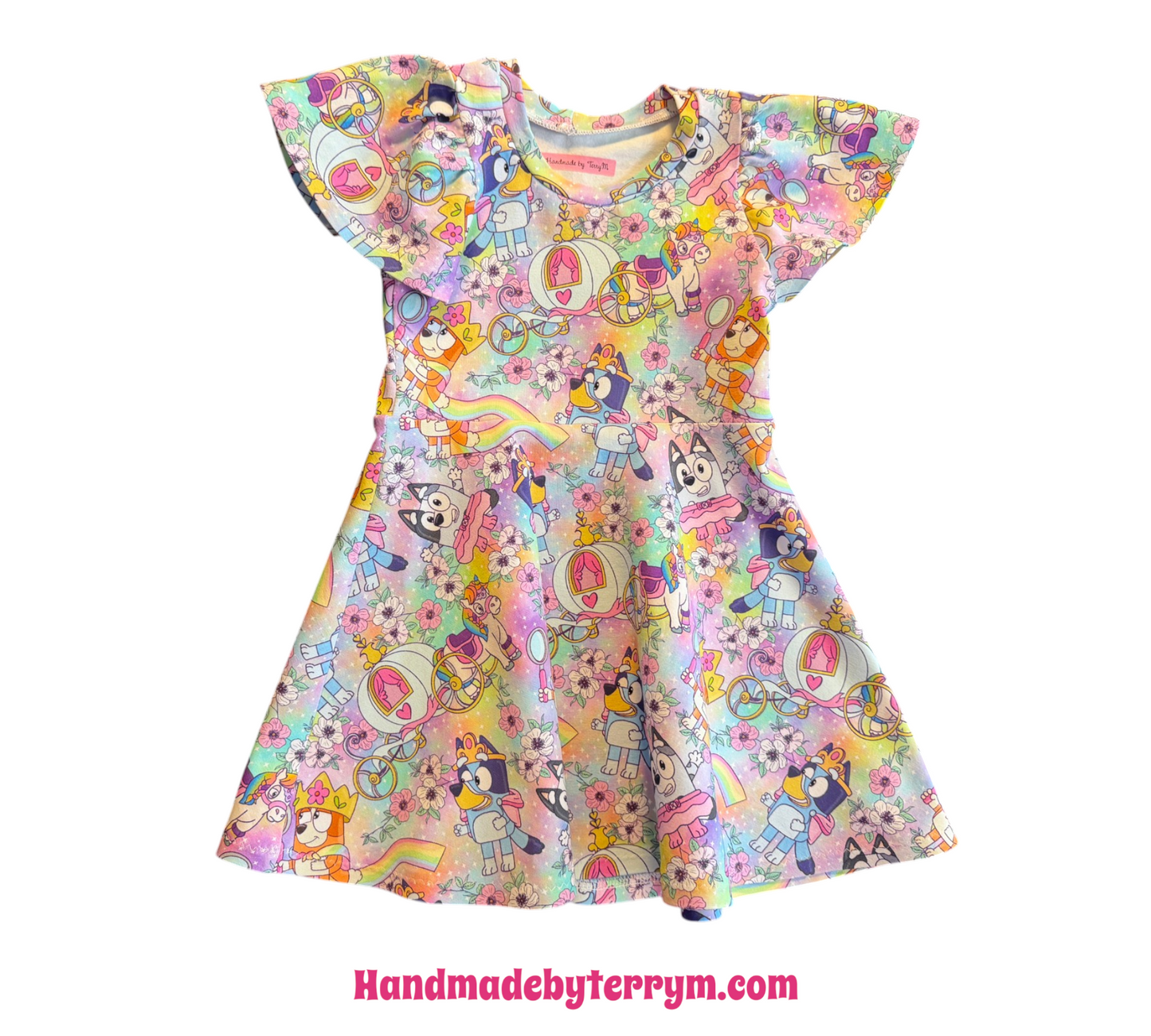 (1716) Blue Dog Queens - Size 2