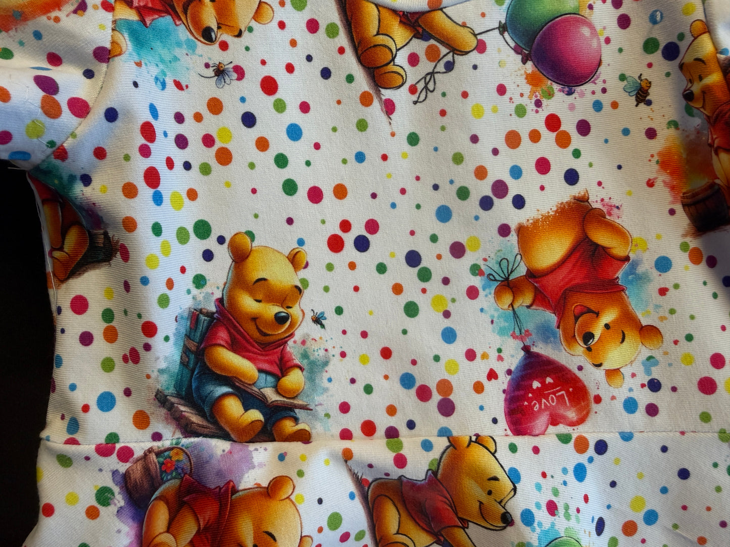 (1719) Sweet Bear Dress - Size 2