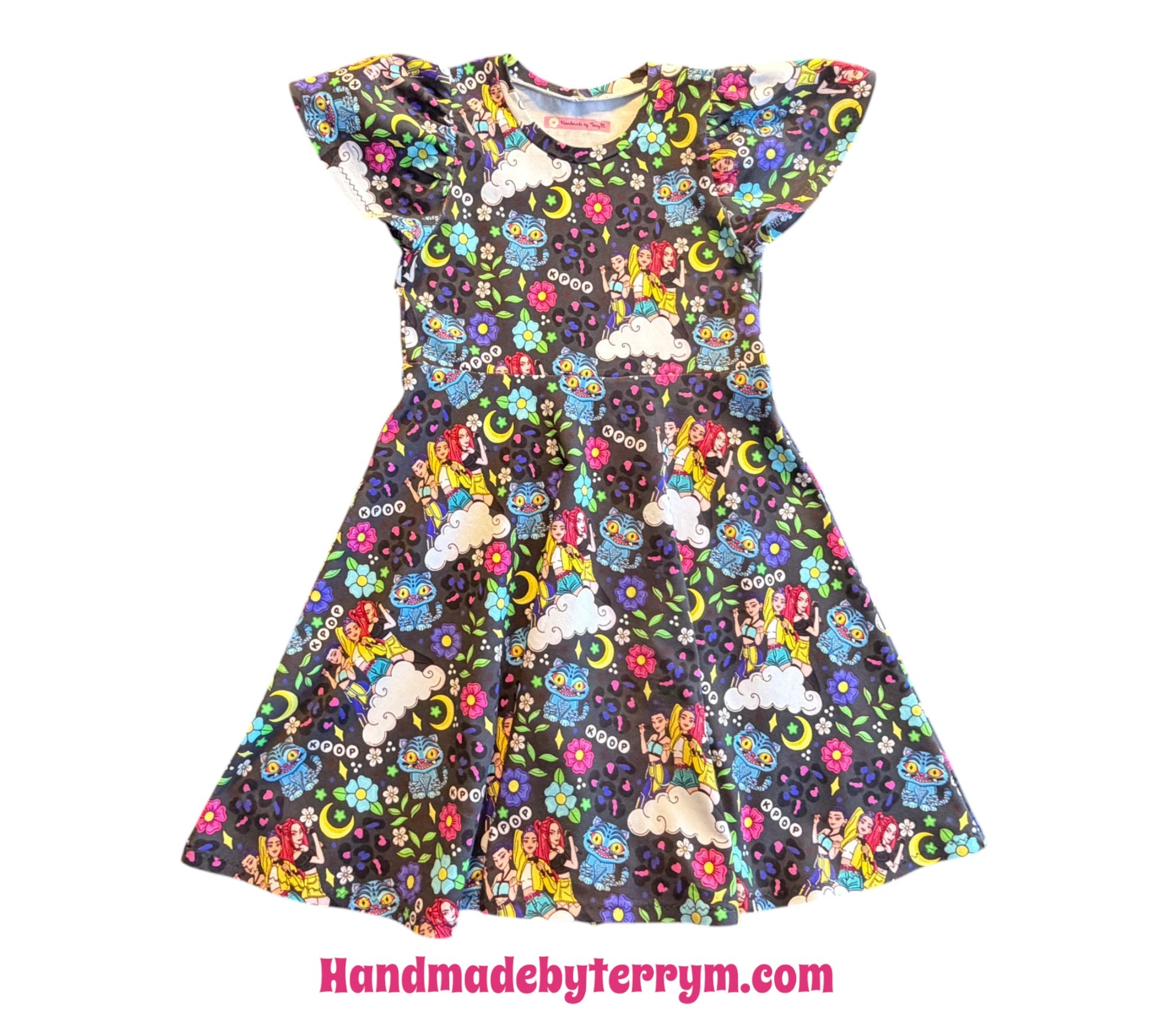 Kpop handmade childs dress size 7