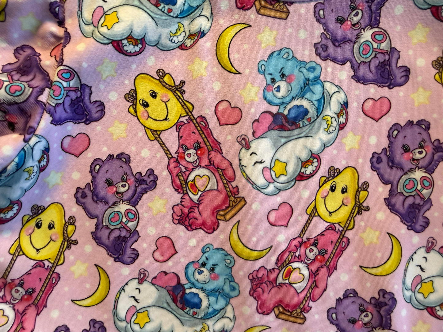 (1512) Colourful Bear Dress - Size 6