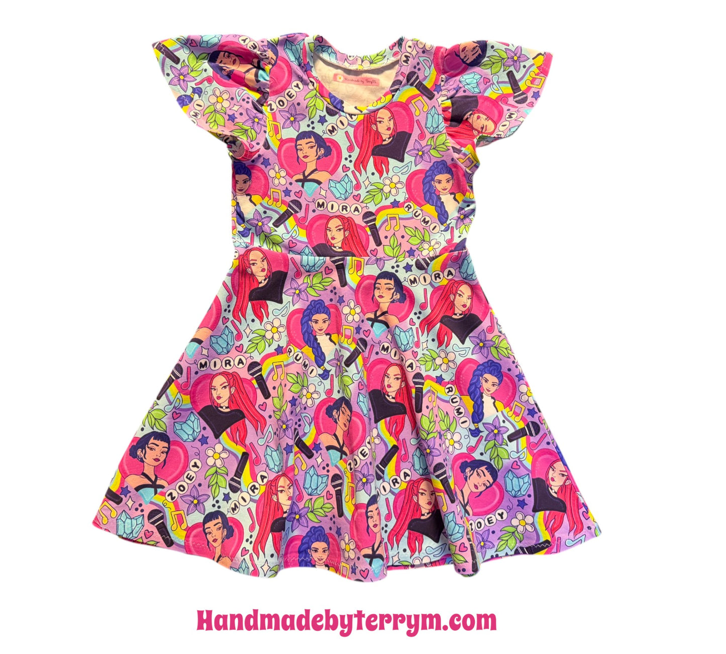 (1755) KPop Dress - Size 6