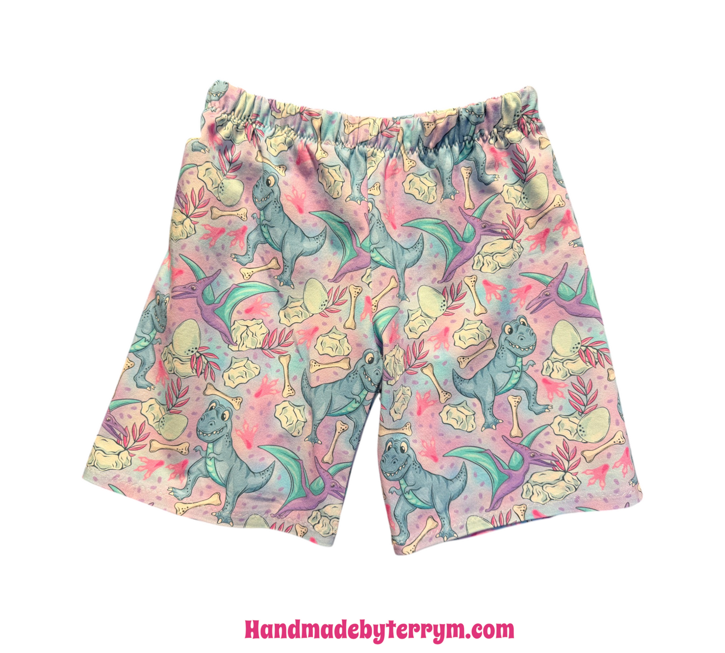 (1763) Dinosaur T-Shirt & Shorts Set - Size 6