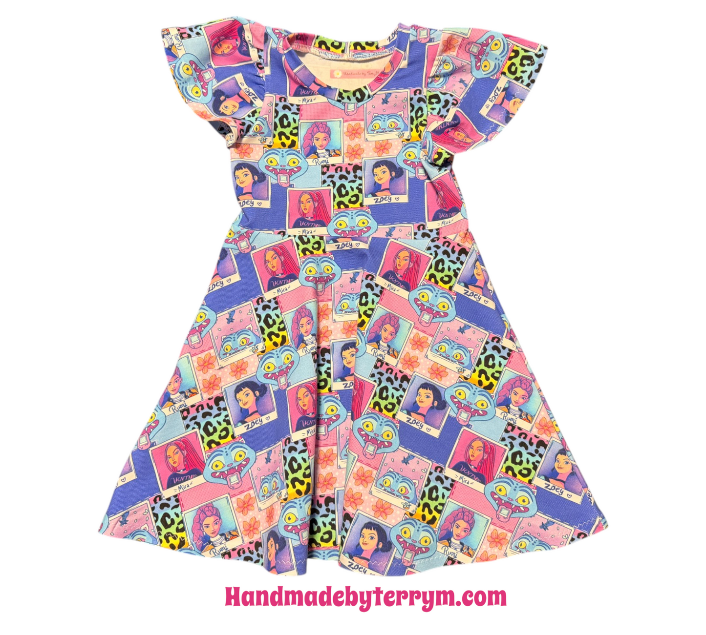 (1771) KPop Dress - Size 4