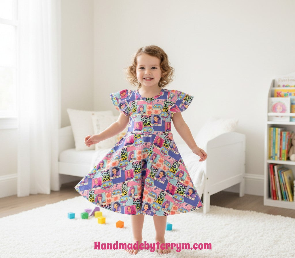 (1771) KPop Dress - Size 4