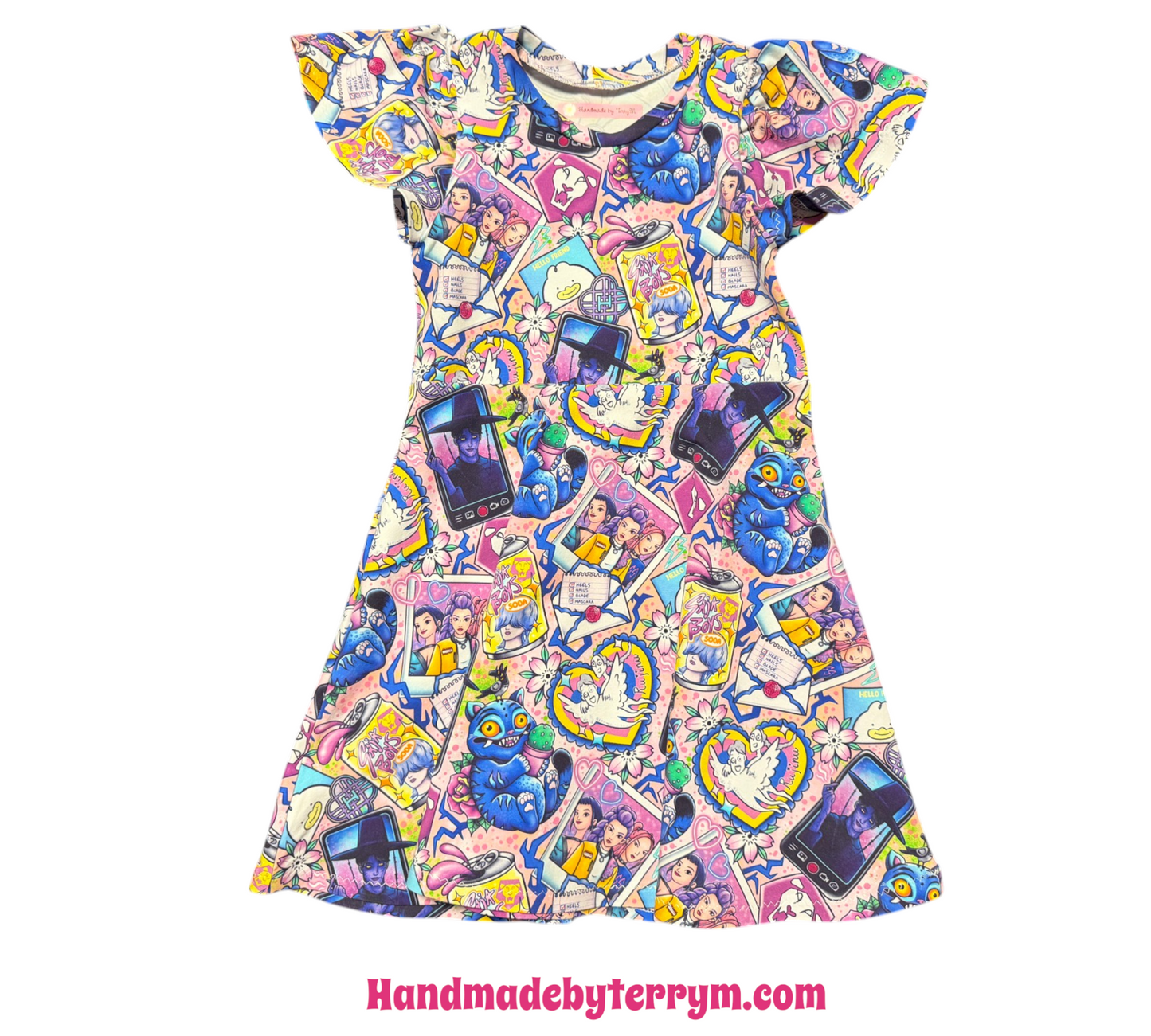 (1770) KPop Dress - Size 5