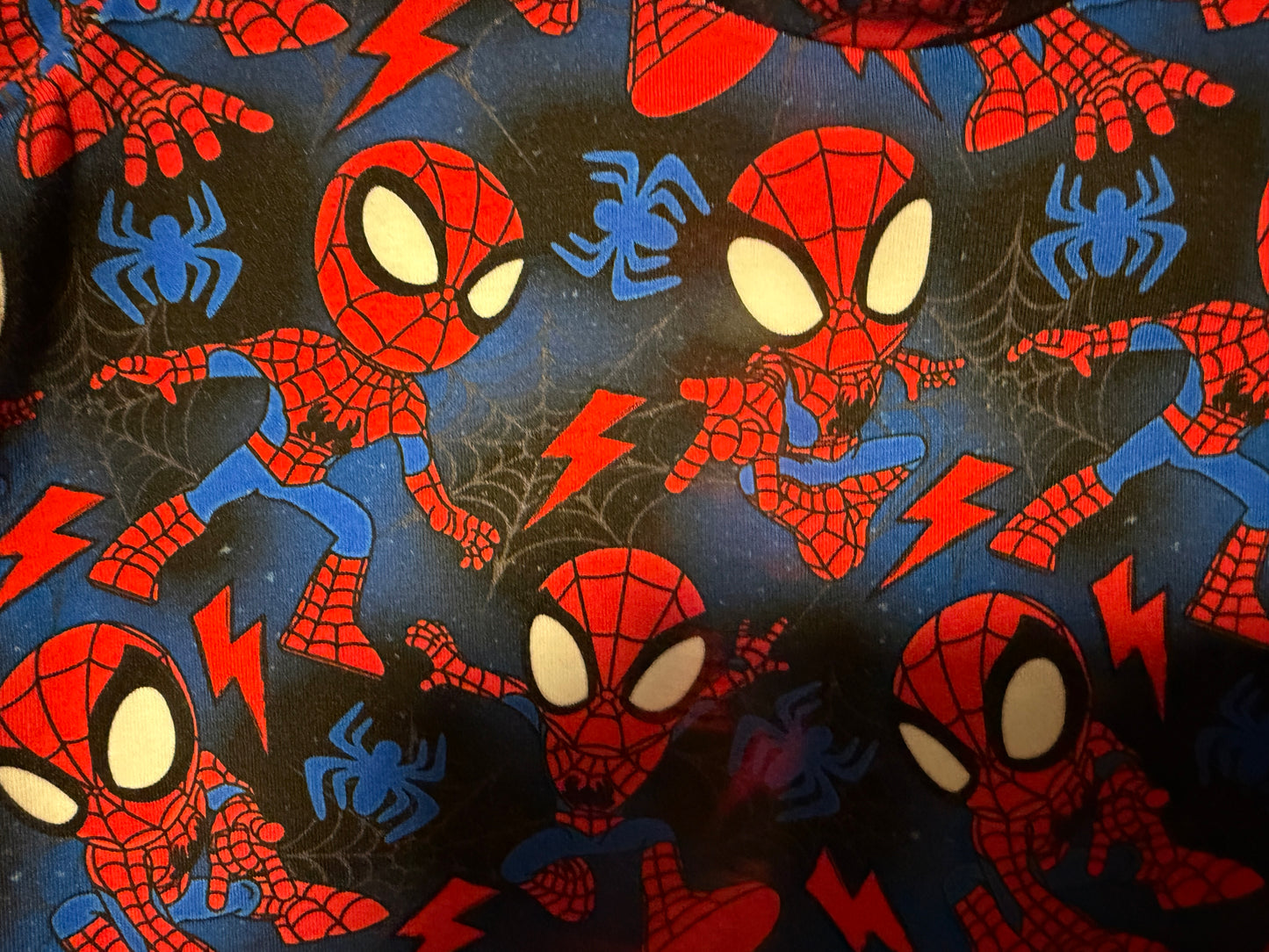 (1772) Spider Hero T‑Shirt & Shorts Set Size 6