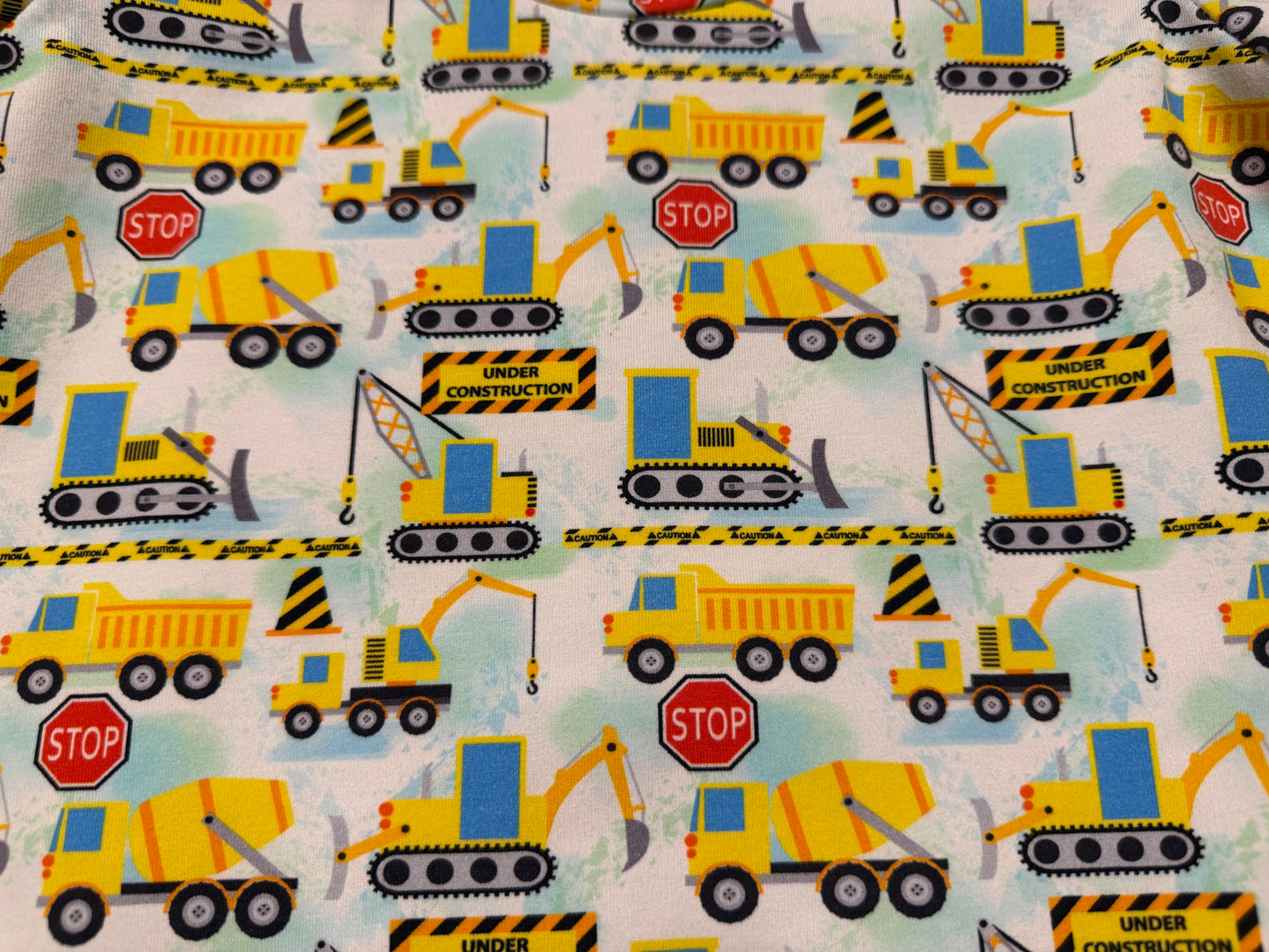(1783) Construction T-Shirt & Shorts Set - Size 5