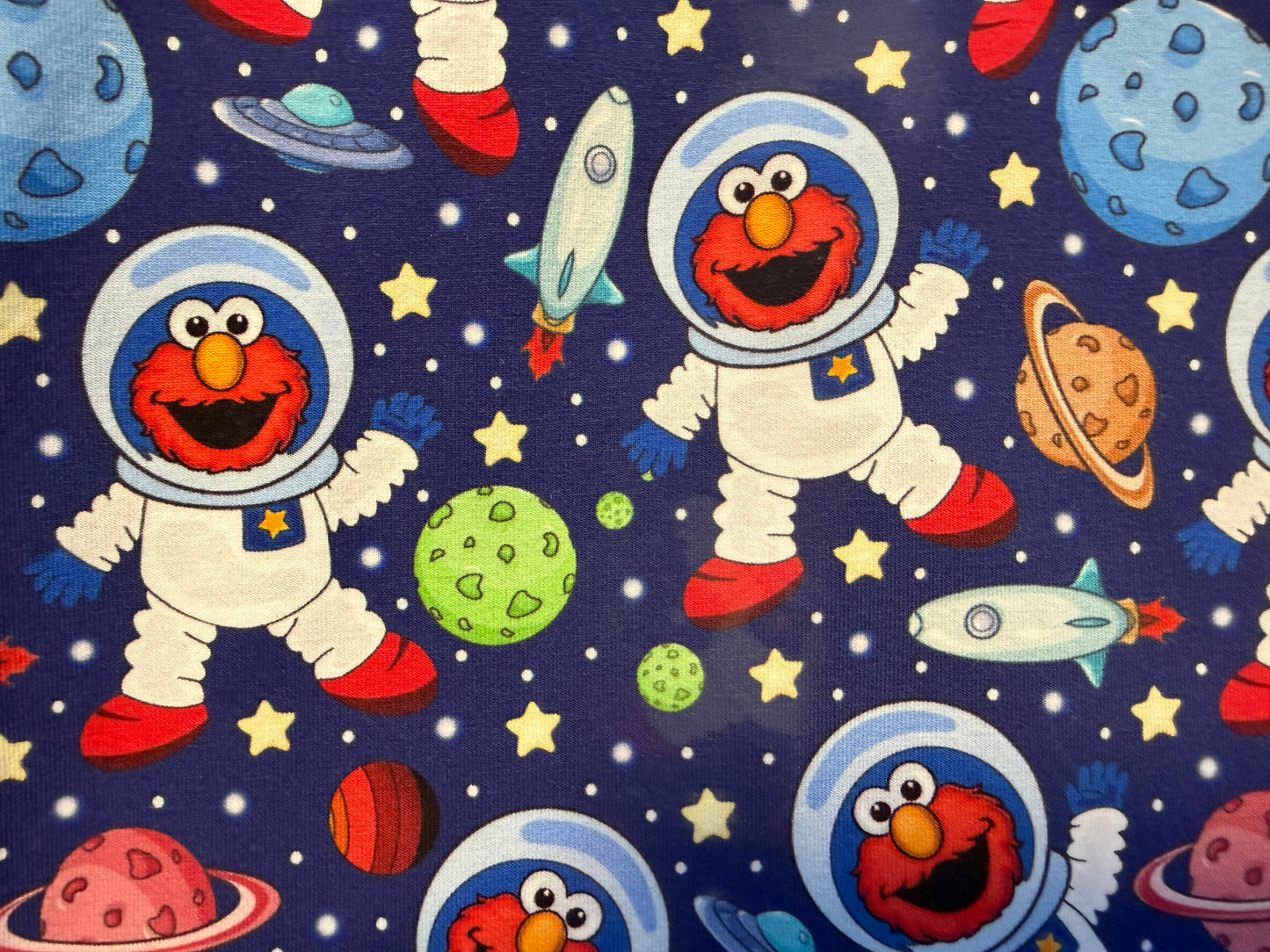 (1797) Space Adventure T‑Shirt & Shorts Set - Size 1