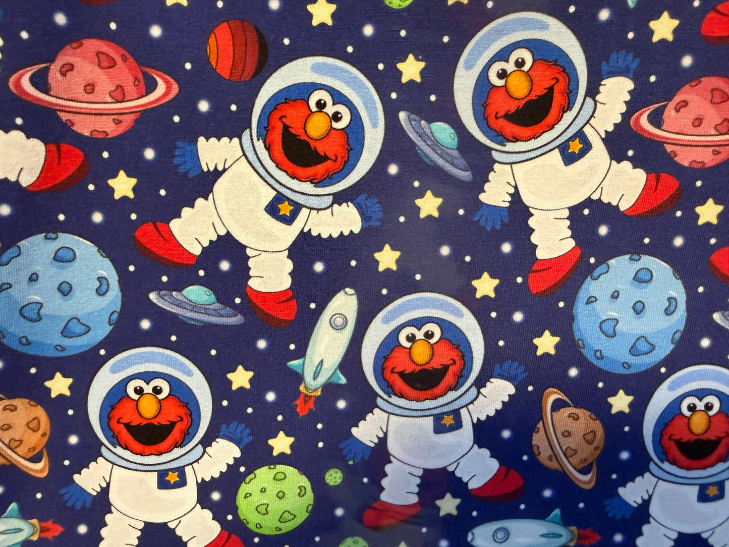 (1791) Space Adventure T‑Shirt & Shorts Set - Size 2