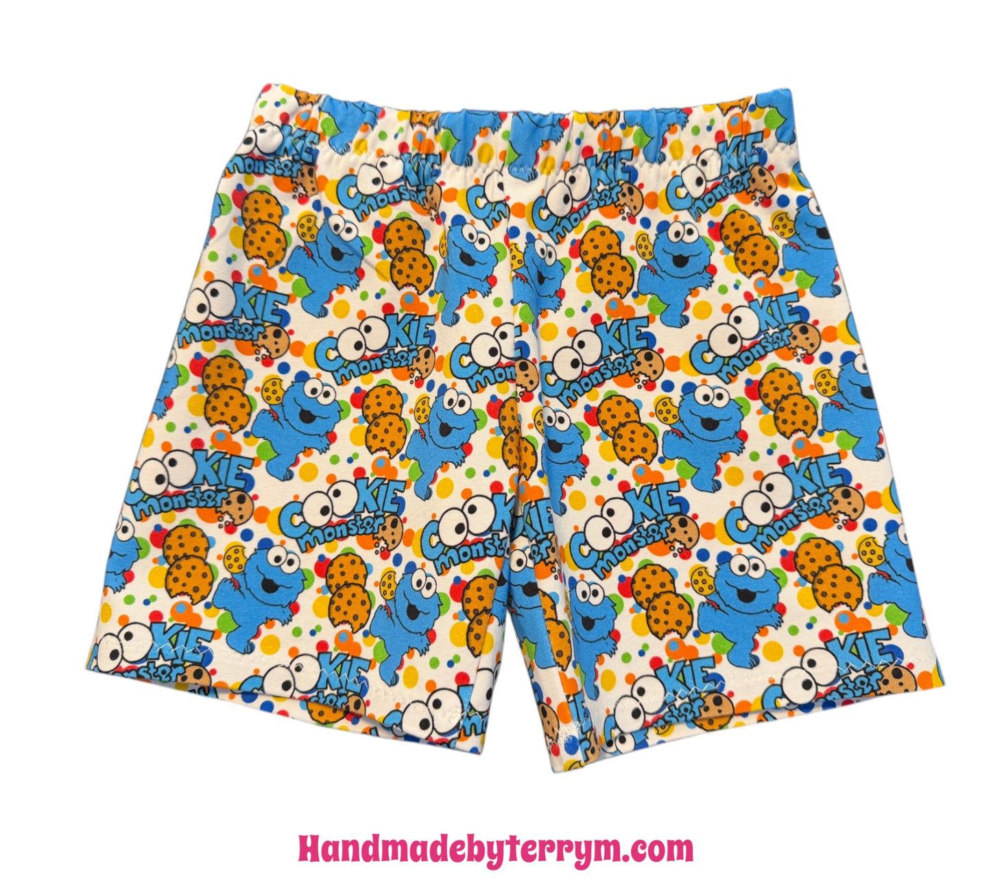 (1808) Cookie Fun T-Shirt & Shorts Set - Size 1
