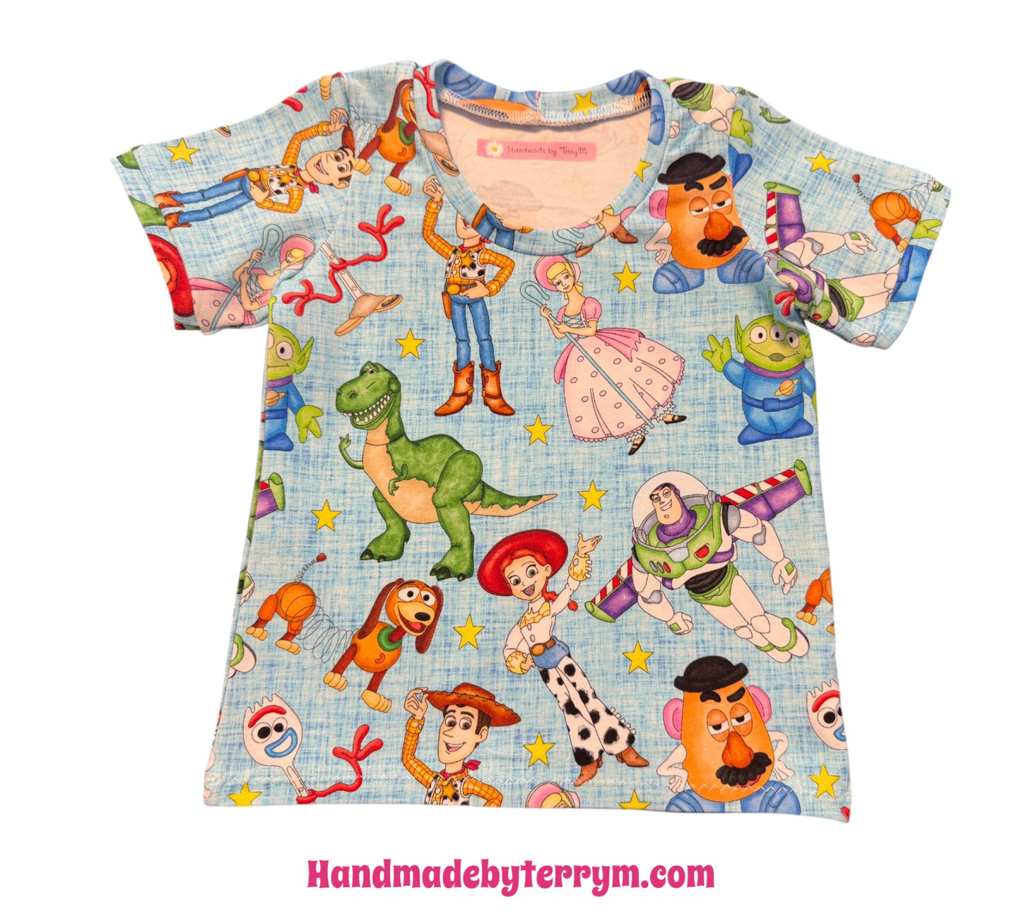 (1811) Playtime Pals T‑Shirt & Shorts Set – Size 1