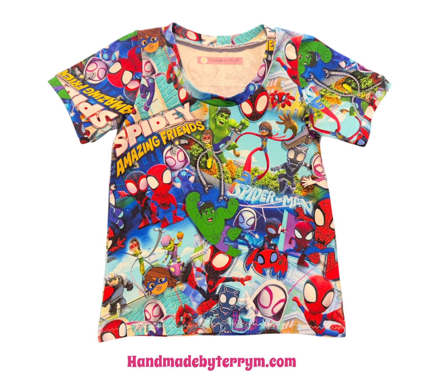 (1802) Hero Friends T-Shirt - Size3