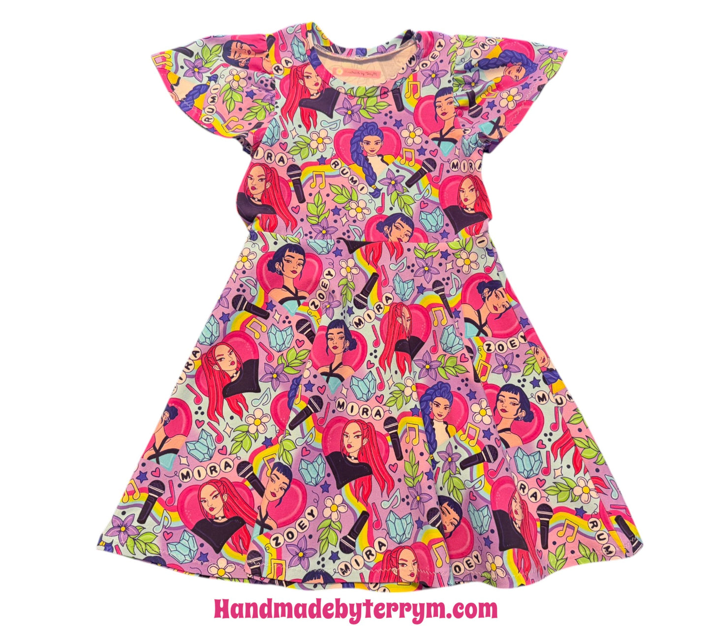 (1803) KPop Dress - Size 6