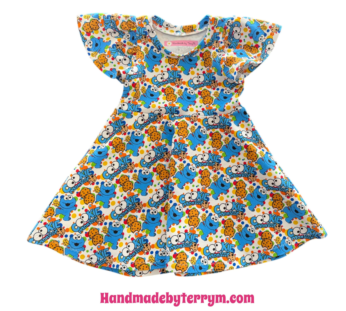 (1831) Cookie Fun Dress - Size 1