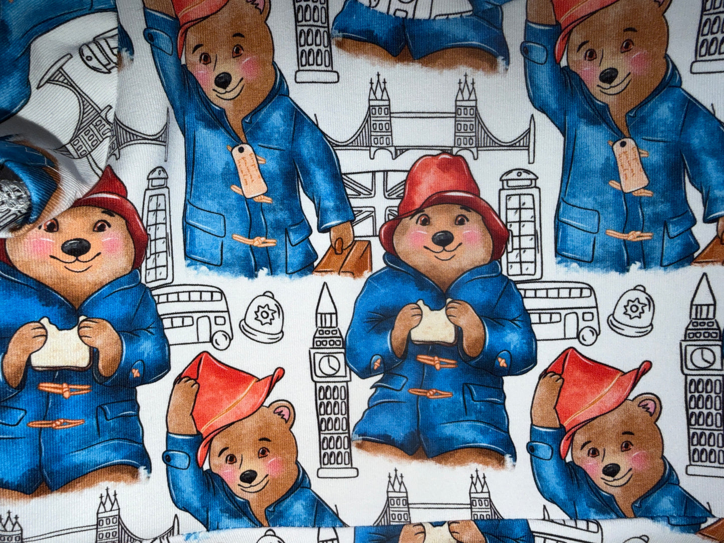 (1822) London Adventure Bear Dress – Size 4