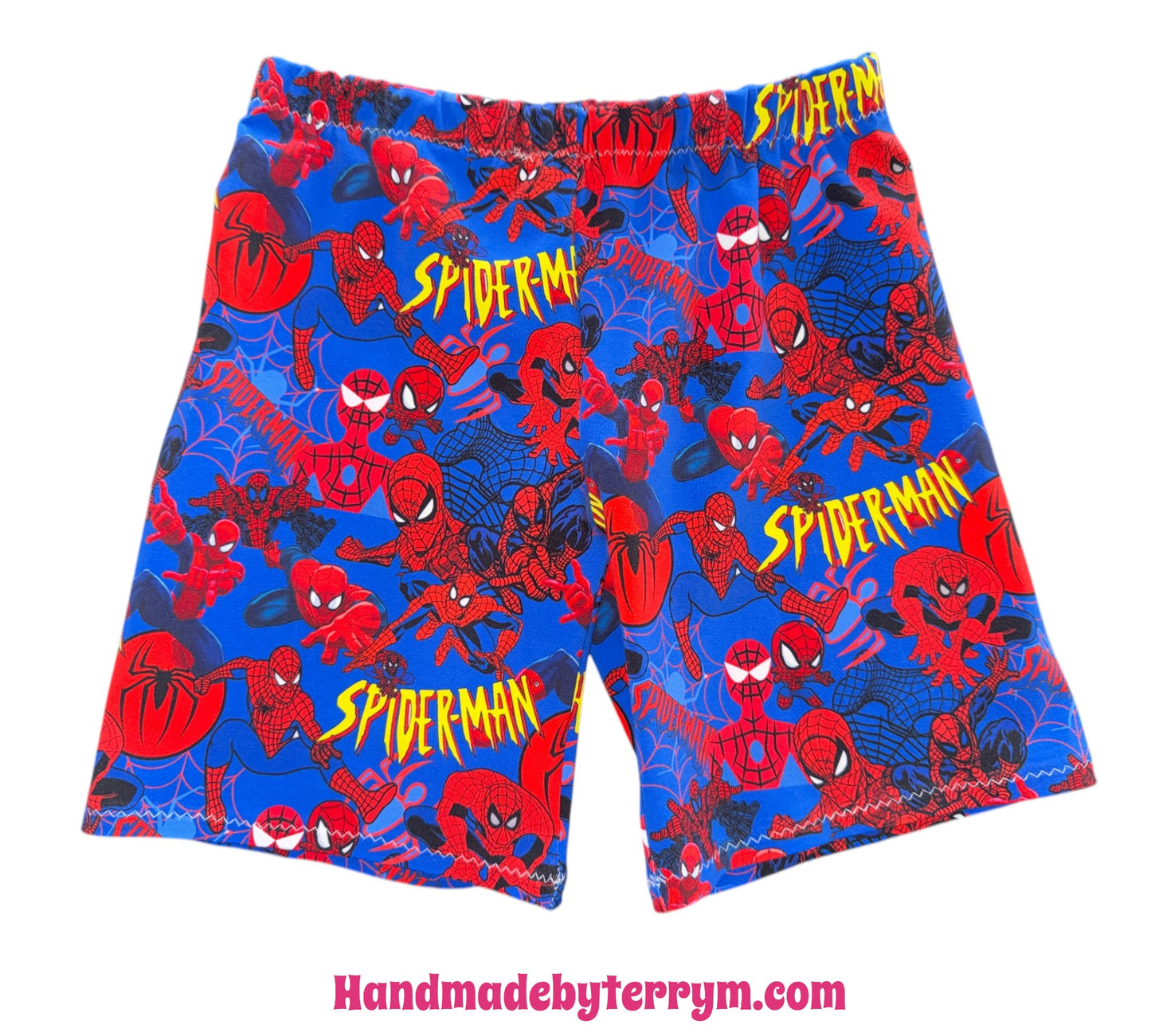 (1826) Spider Hero T‑Shirt & Shorts Set Size 6