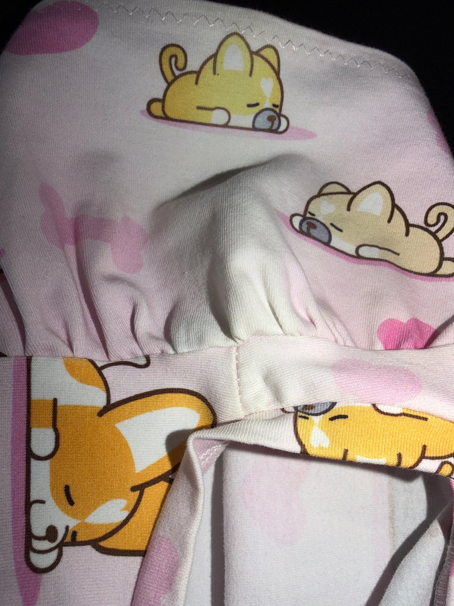 (0500) Sleeping Puppies Dress- Size 1