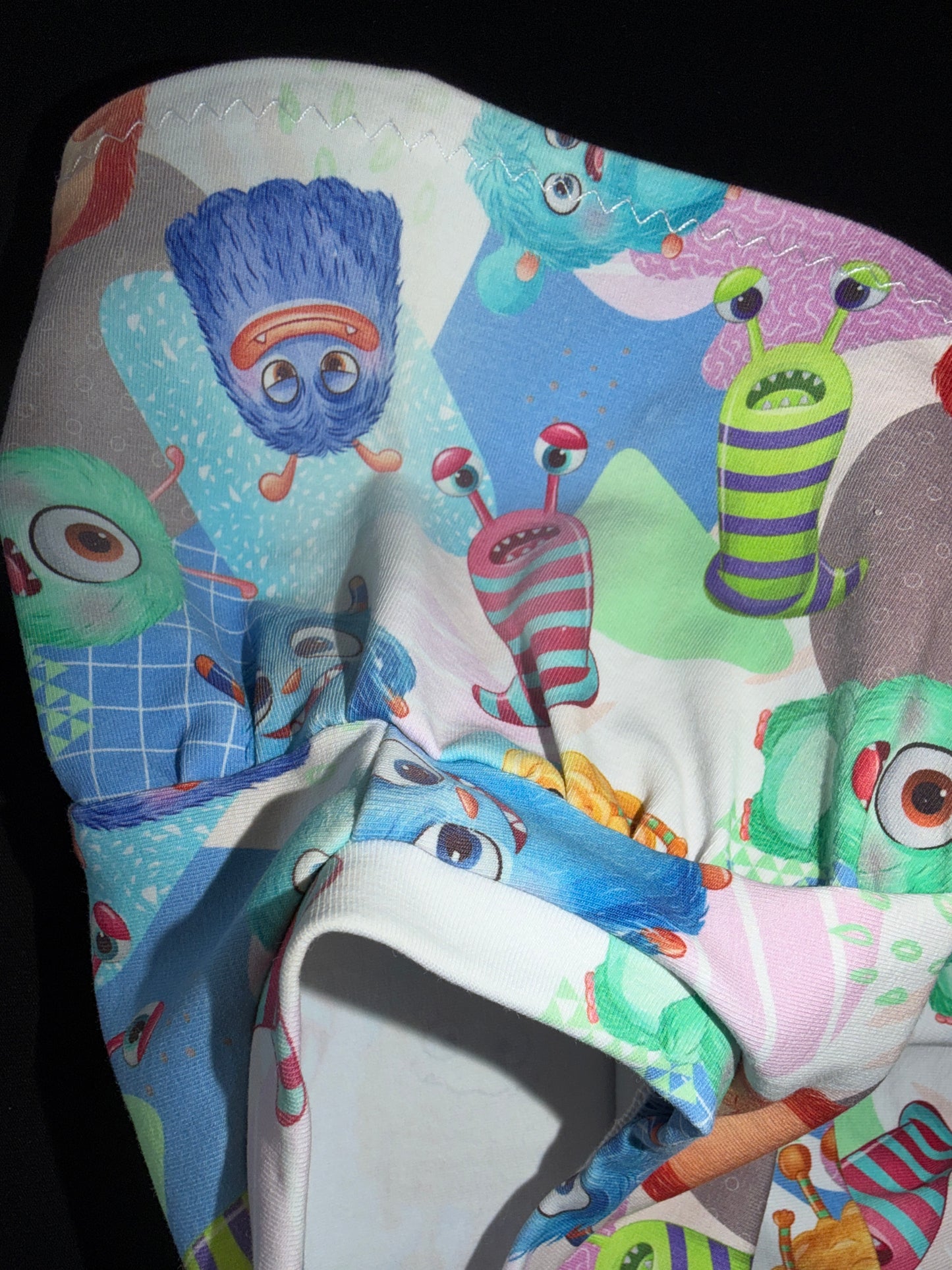 (0601) Cute Monster Dress- Size 1