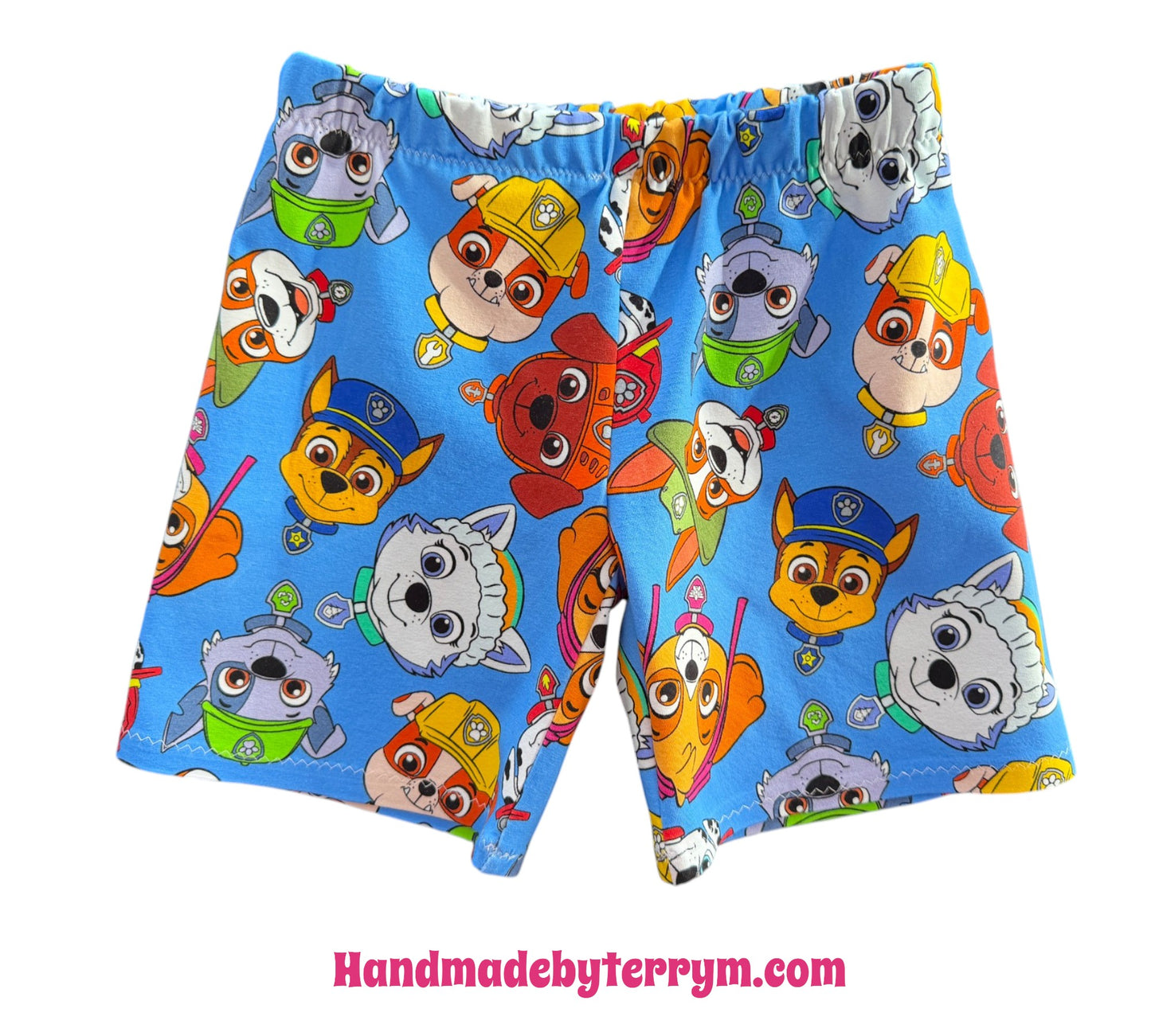 (1855) Rescue Pups T-Shirt & Shorts Set - Size 3