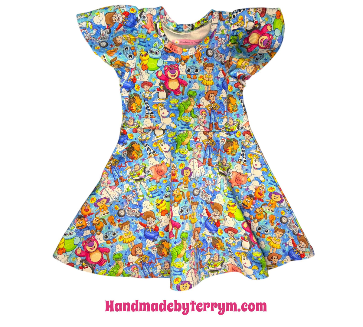 (1921) Andy's Toy Friends Dress - Size 2