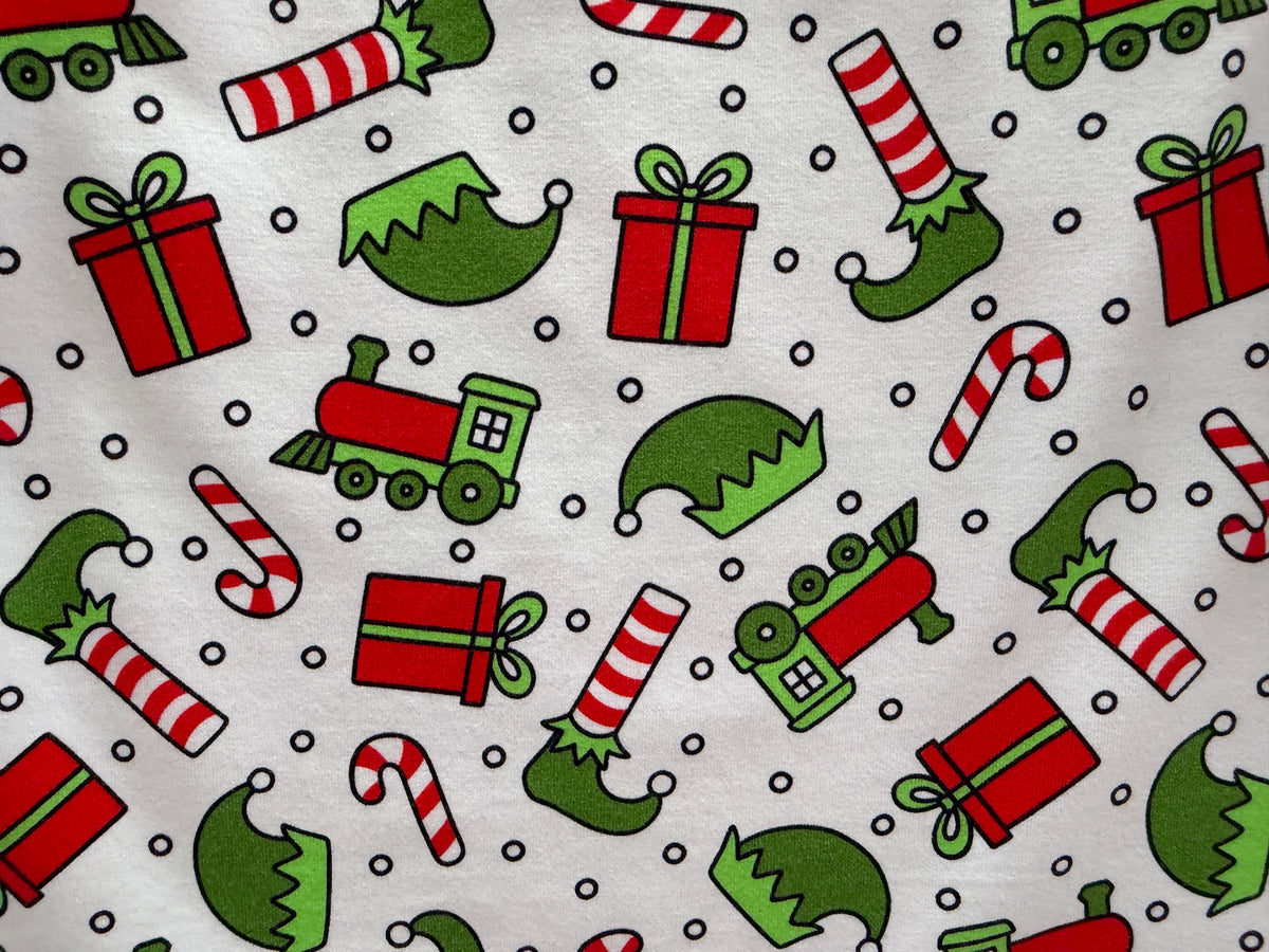 (1843) Candy Cane Christmas T-Shirt - Size 3