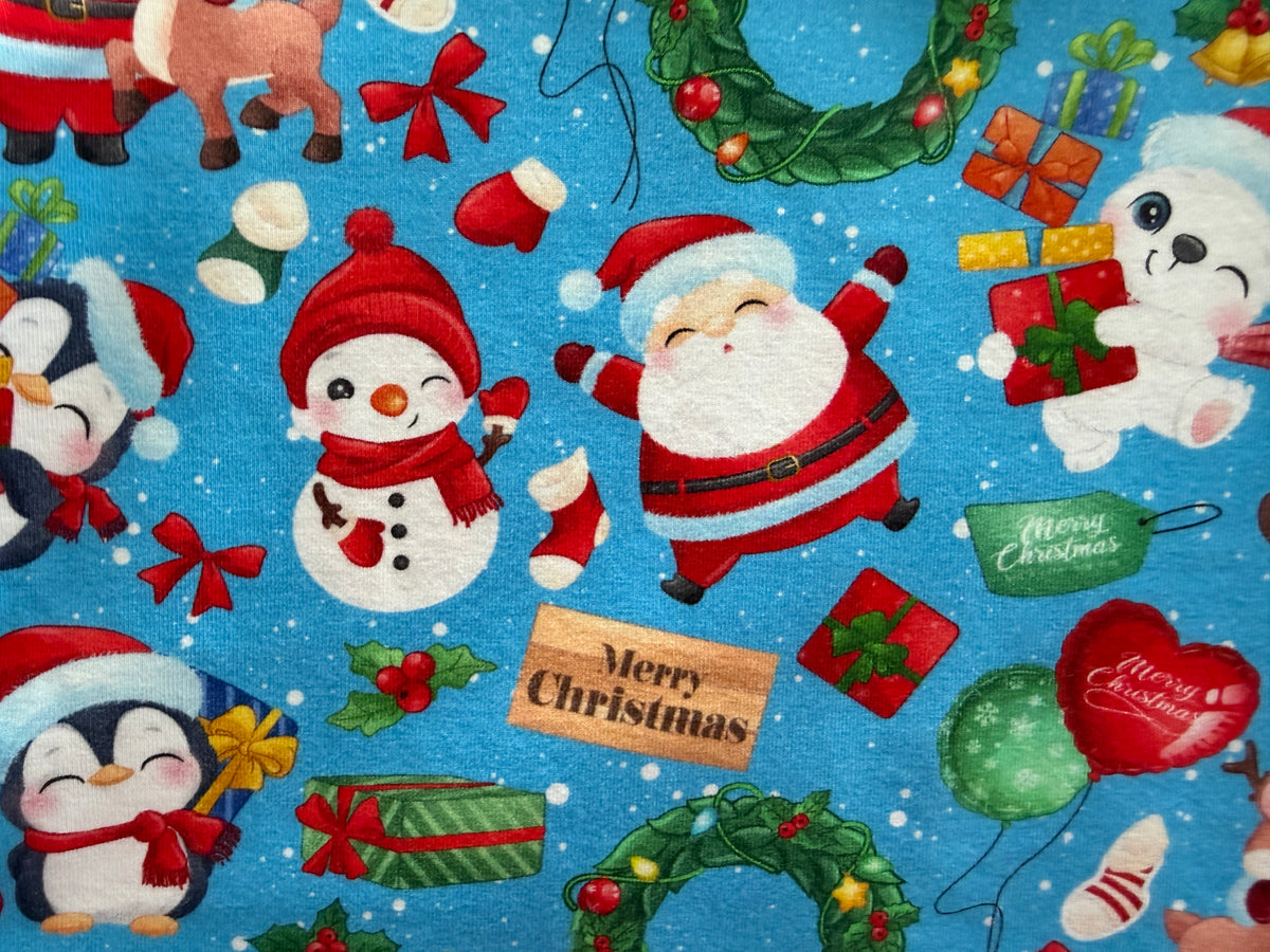 (1941) Blue Santa T-Shirt - Size 3