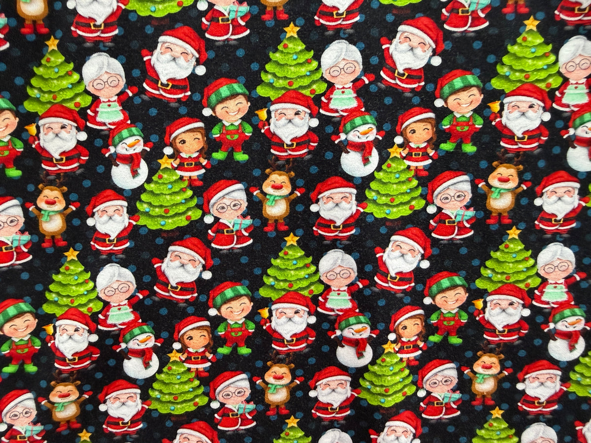 (0669) Santa Gang T-Shirt - Size 6