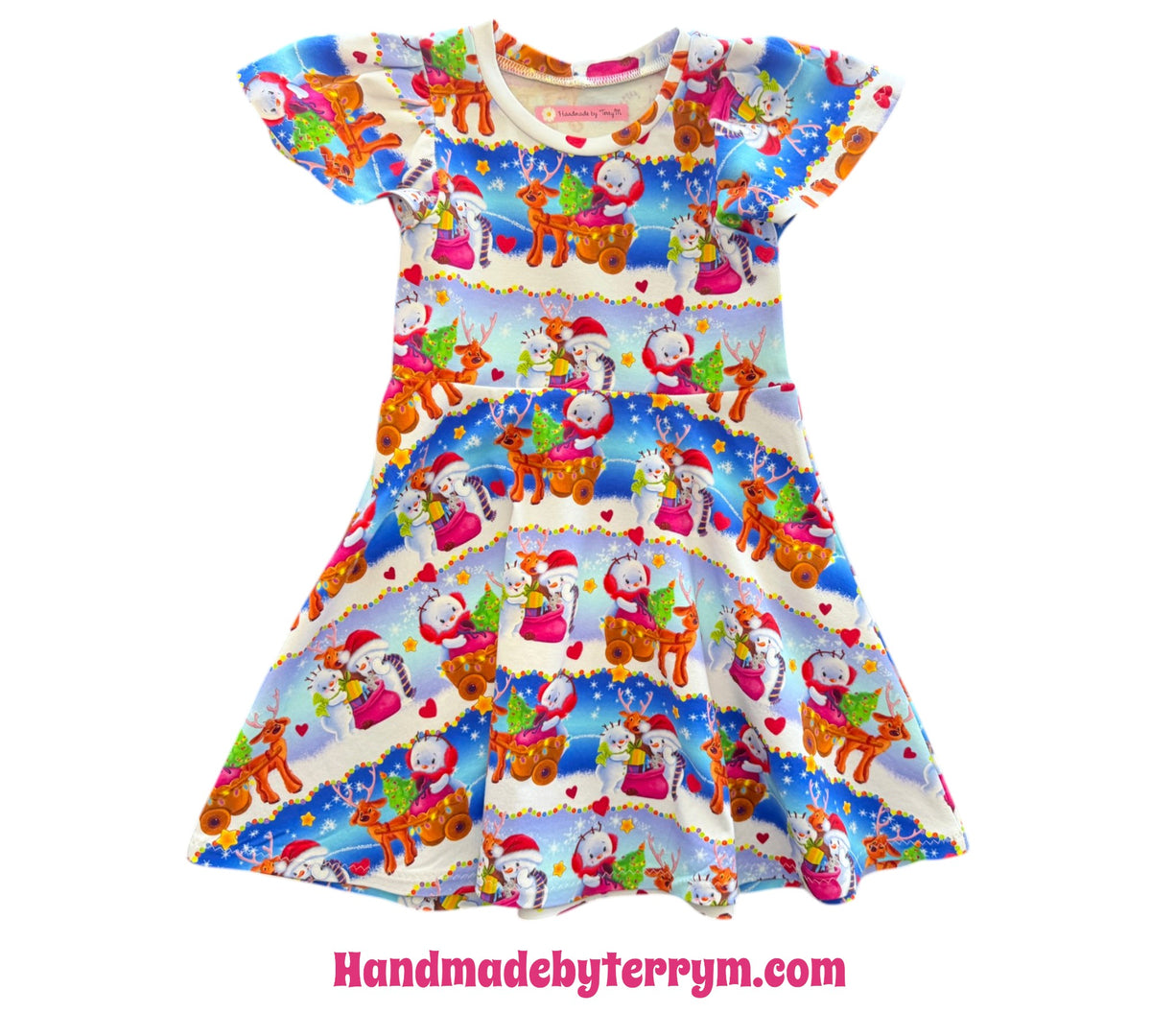 (1936) Snowman Dress - Size 4