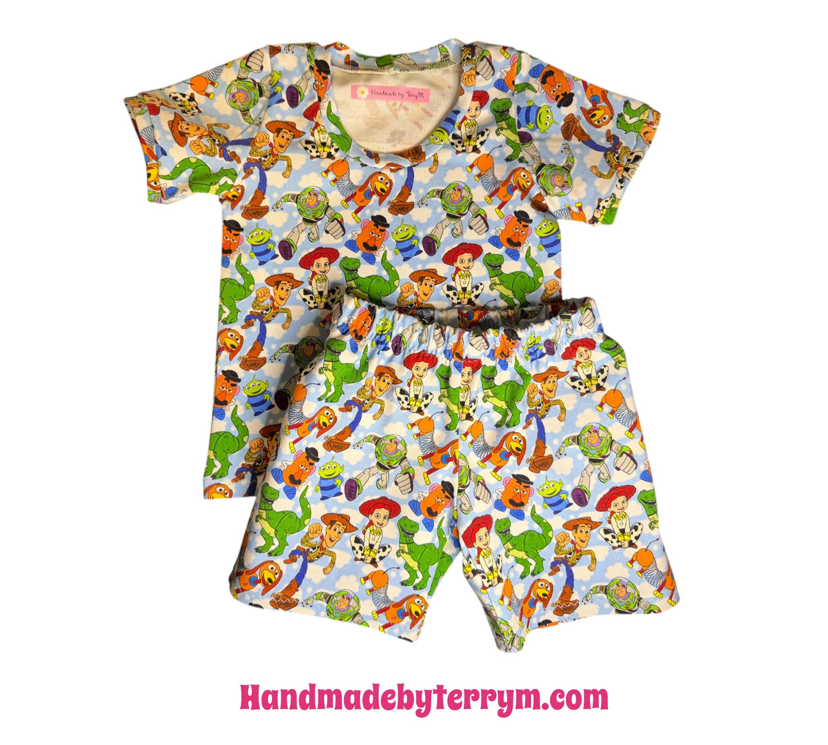 (1969) Andy's Toy Friends T-Shirt & Shorts Set - Size 1