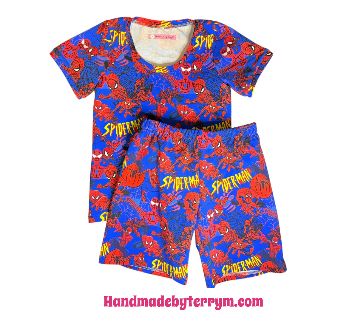 (1961) Spiderdude T-Shirt & Shorts Set - Size 5