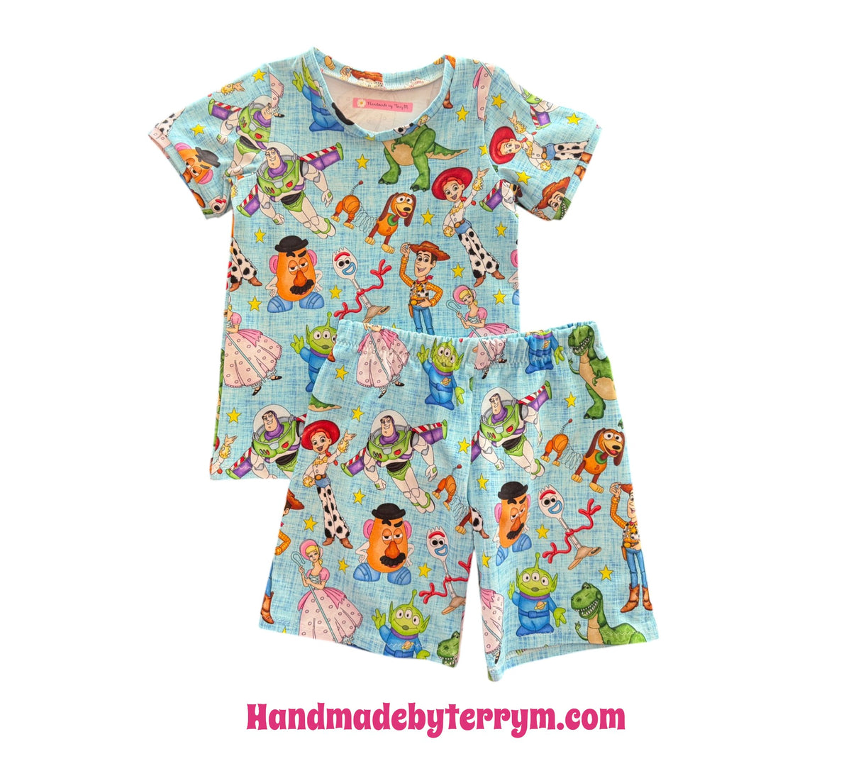 (1972) Andy's Toy Friends T-Shirt & Shorts Set - Size 4