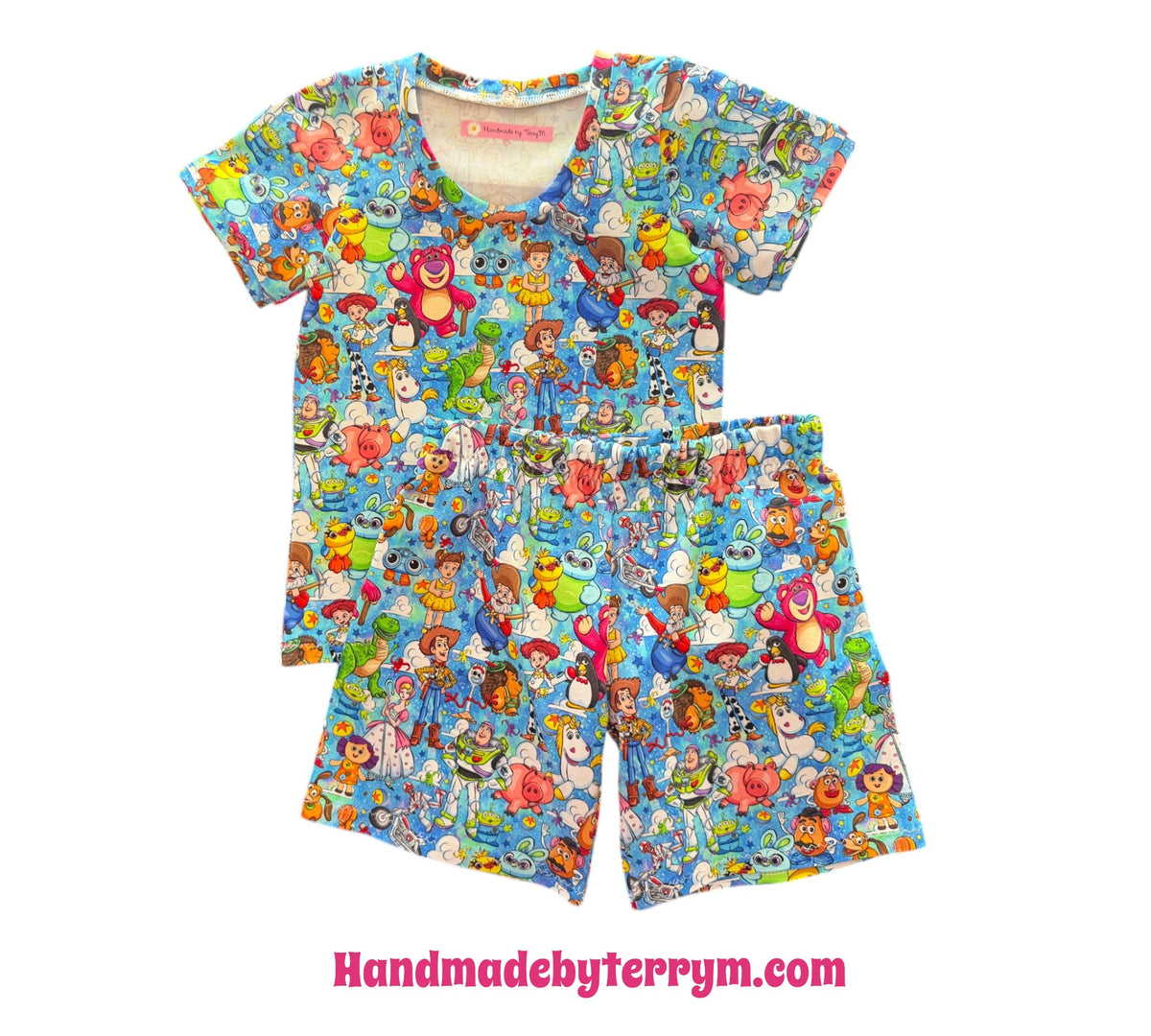(1971) Andy's Toy Friends T-Shirt & Shorts Set - Size 3