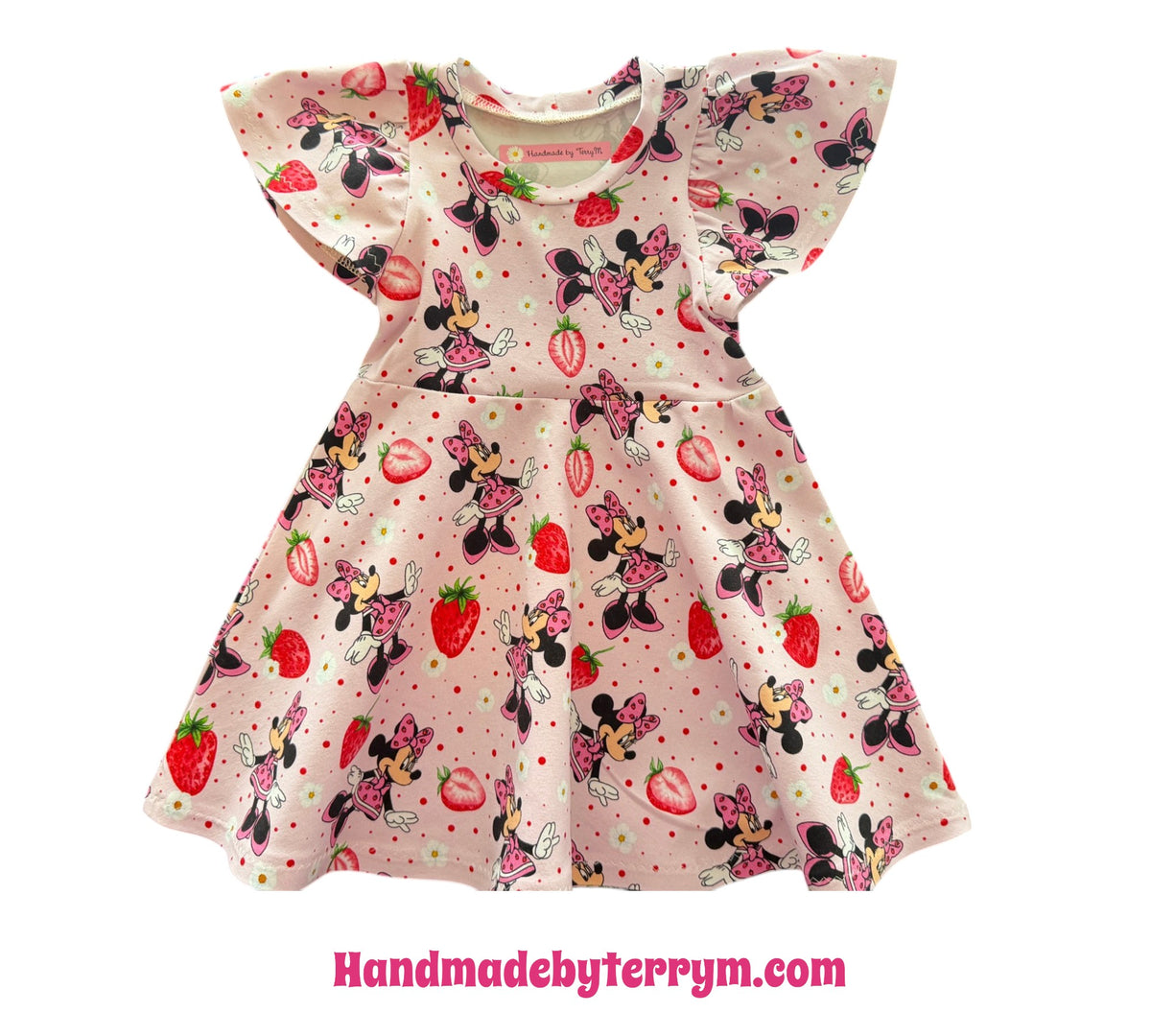 (1973) Strawberry Mouse Dress - Size 1