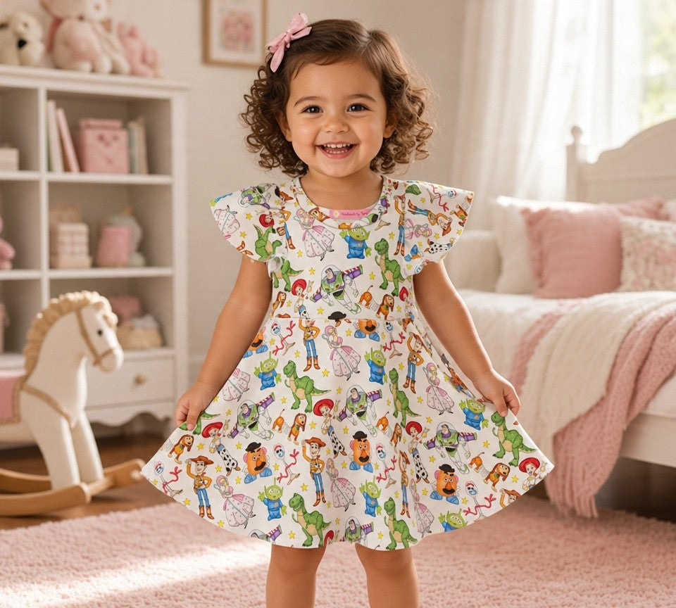 (1965) Andy's Toy Friends Dress - Size 1