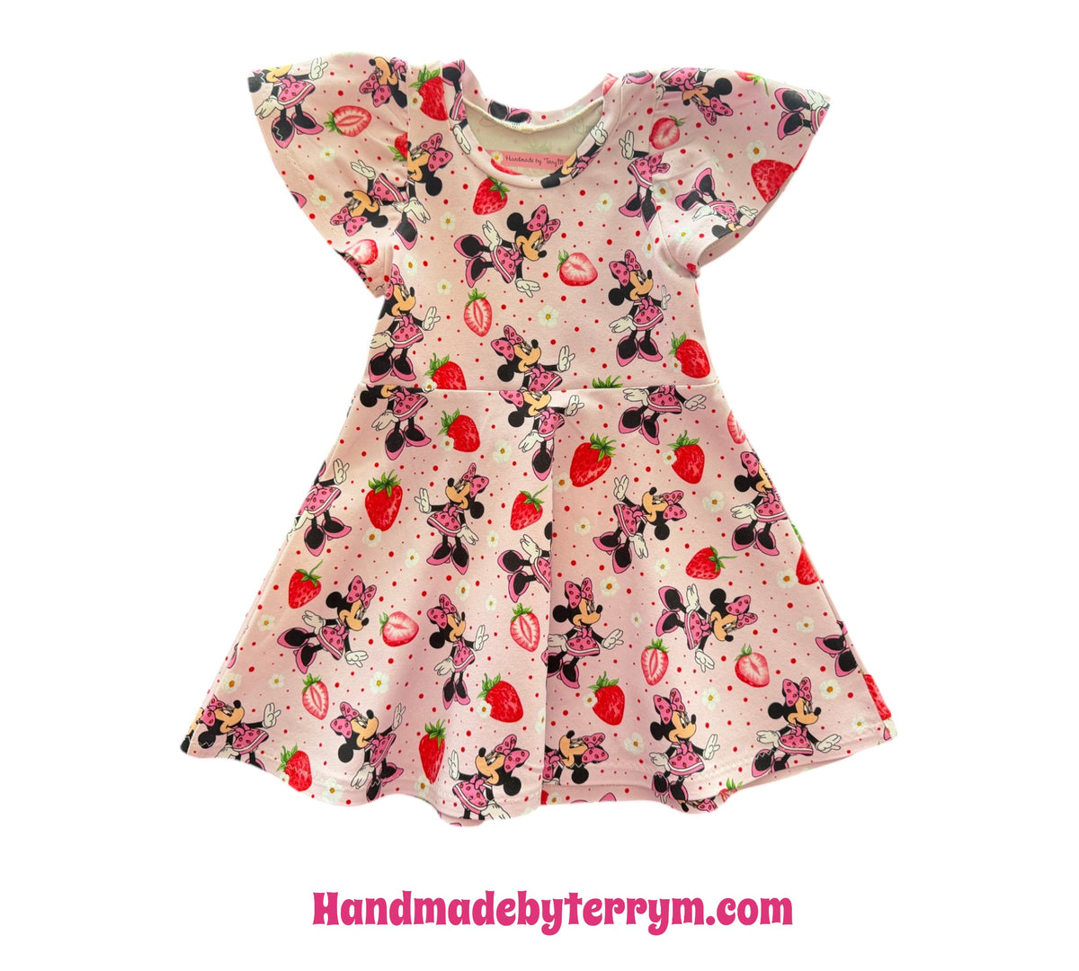 (1974) Strawberry Mouse Dress - Size 2